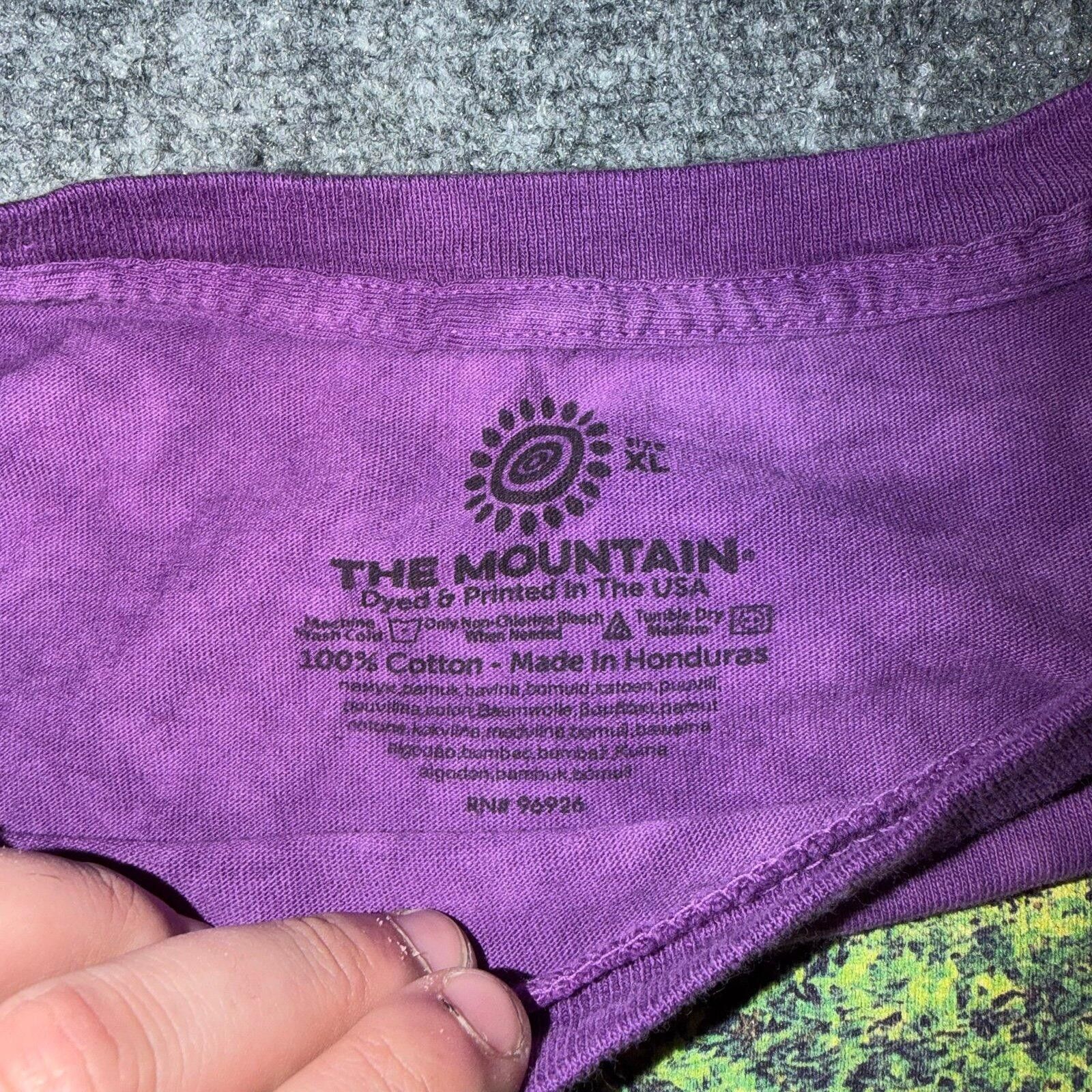 The Mountain The Mountain Purple Tree of Life T-Shirt Mens XL Vtg y2k Size US XL / EU 56 / 4 - 2 Thumbnail