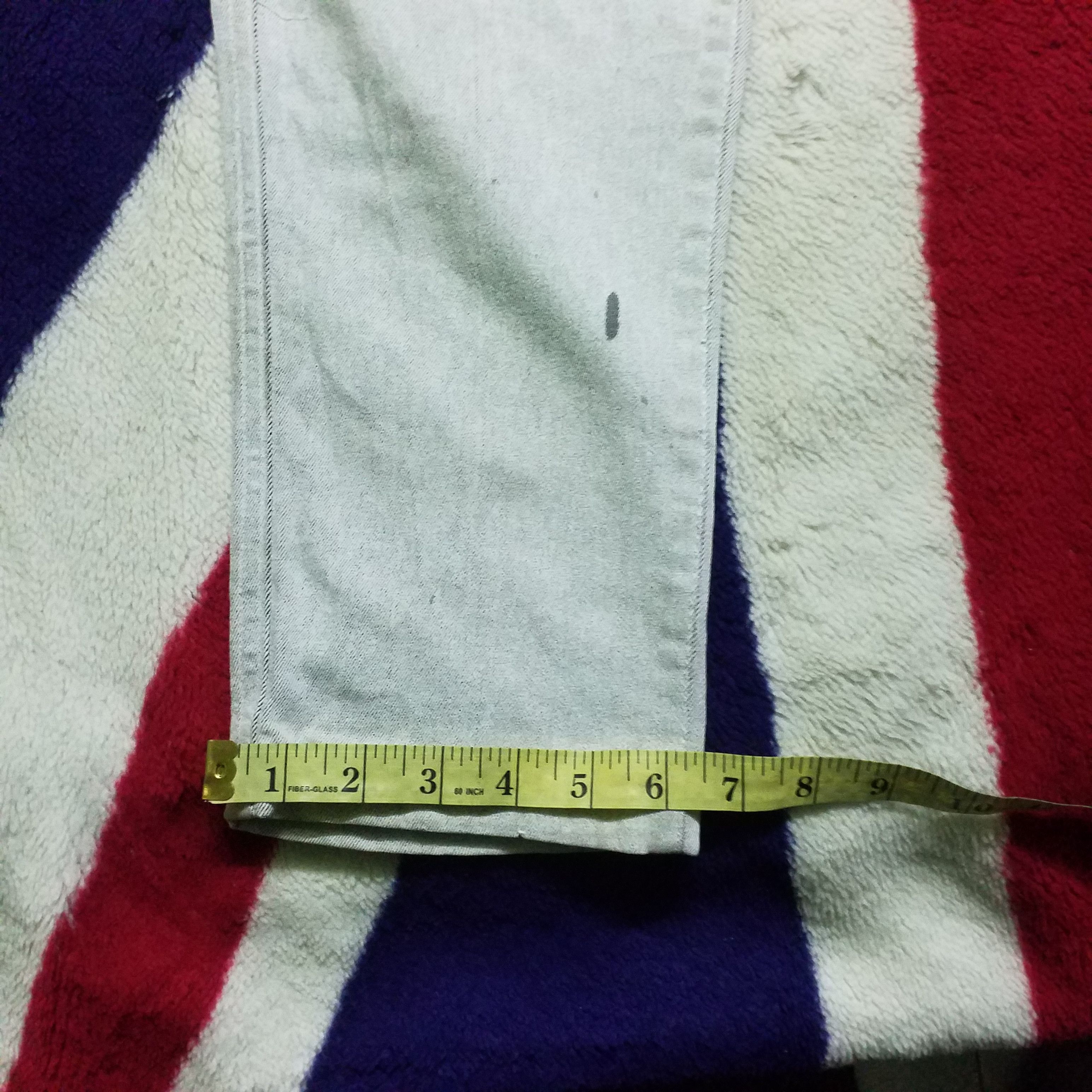 Japanese Brand ELASTIC JEANS CARGO Size US 33 - 2 Thumbnail