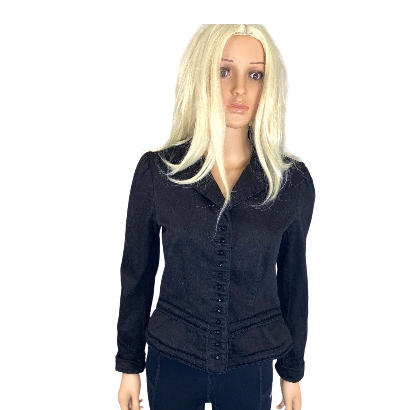 Other Lauren Jeans Fitted Denim Blazer M Ralph Lauren Black Victor Size M / US 6-8 / IT 42-44 - 15 Thumbnail