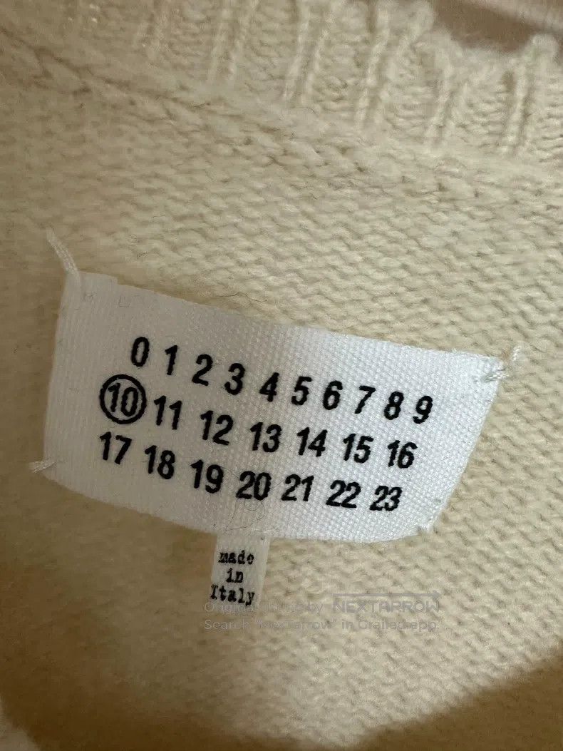 Maison Margiela Maison Margiela Woollen loose and soft design pullover swe Size US M / EU 48-50 / 2 - 3 Thumbnail
