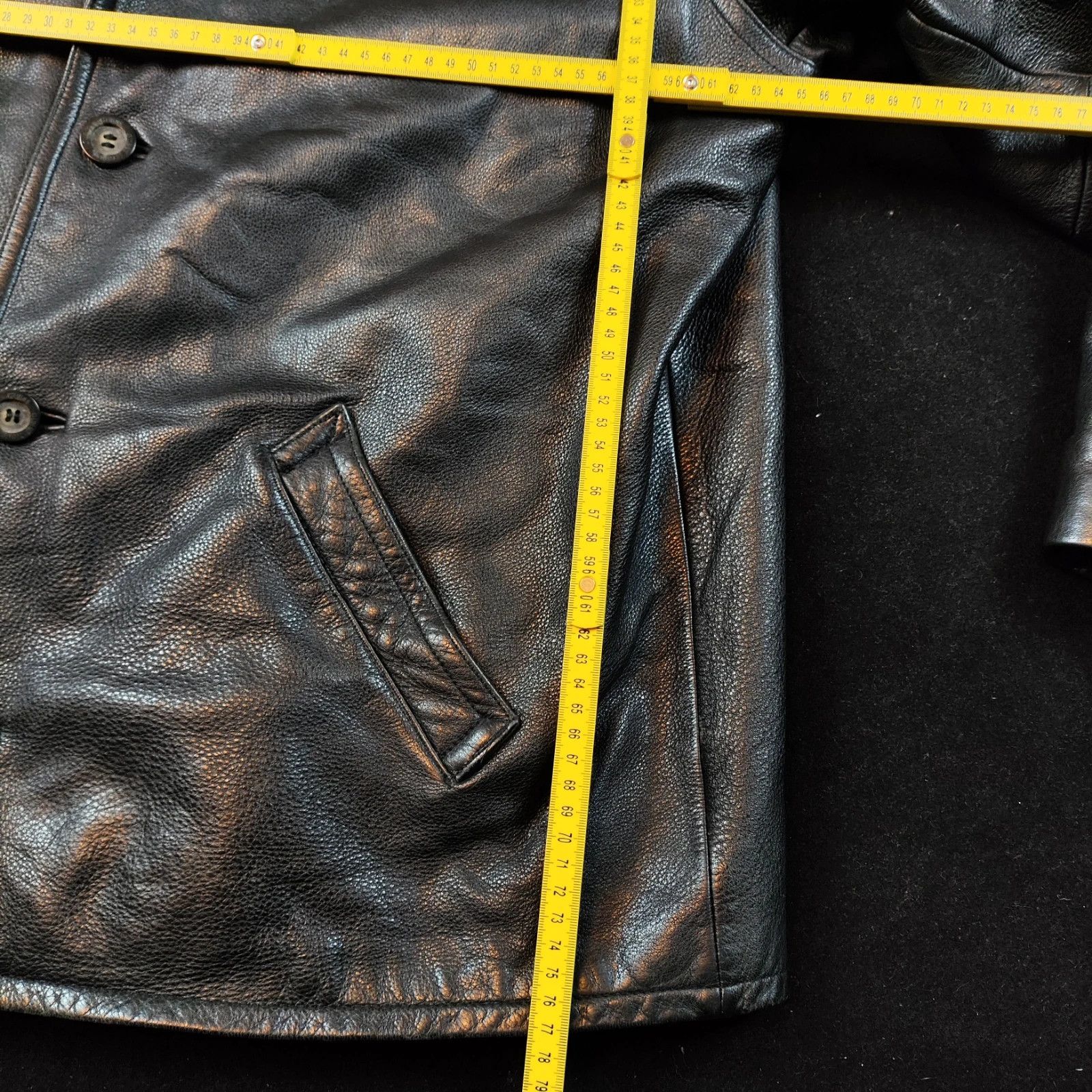 Guess Vintage Guess XL leather jacket button 90s rare archive Size US XL / EU 56 / 4 - 13 Thumbnail