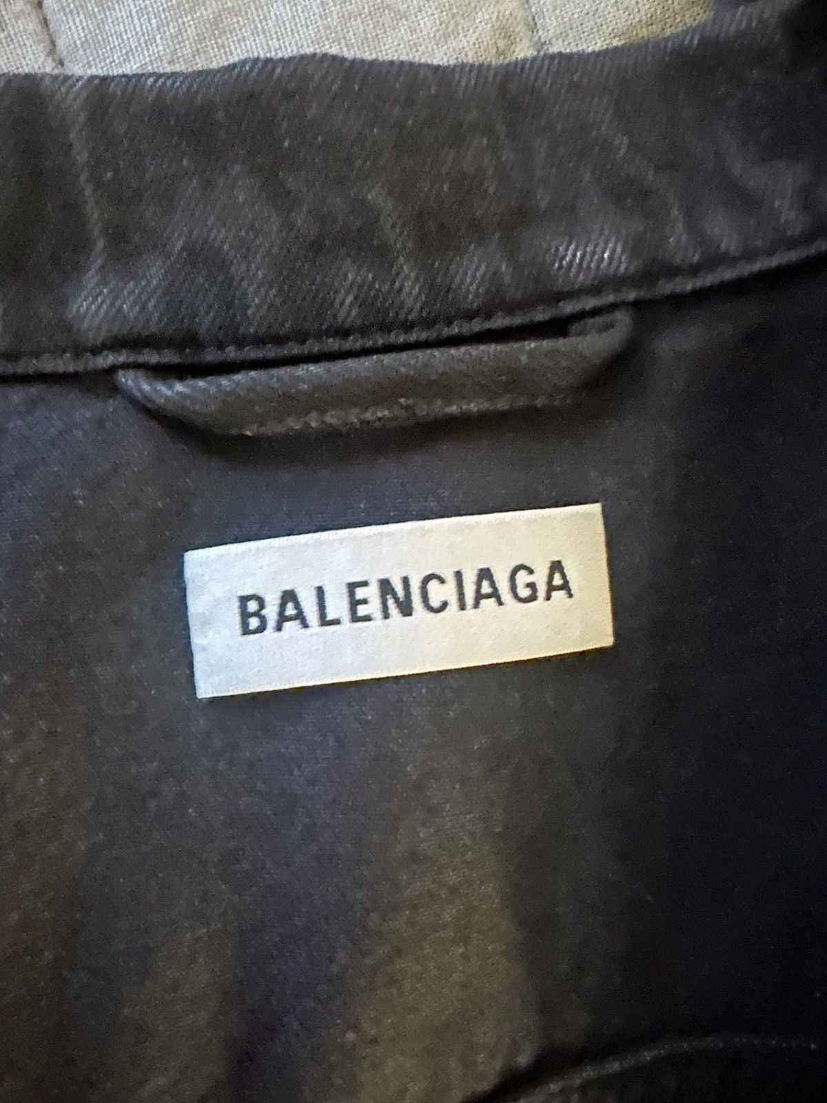 Balenciaga Swing Denim Jacket 2018