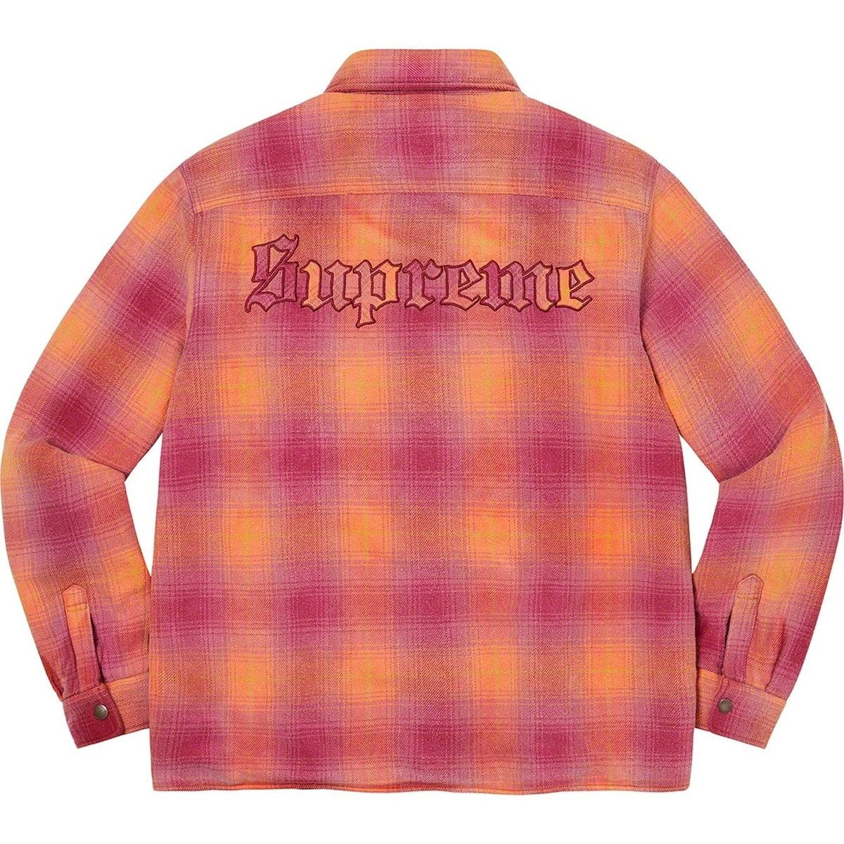 Other Supreme Shearling Lined Flannel Shirt Size US L / EU 52-54 / 3 - 4 Thumbnail