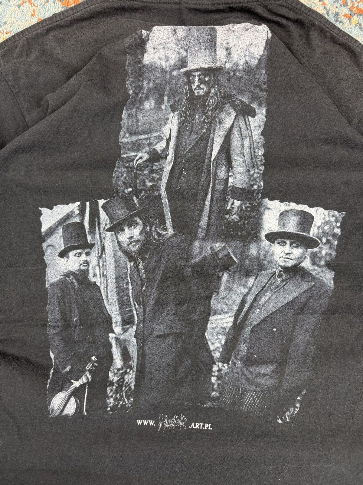 Band Tees × Vintage Vintage 00s Hunter hellwood polish metal band graphic tee Size US M / EU 48-50 / 2 - 6 Thumbnail