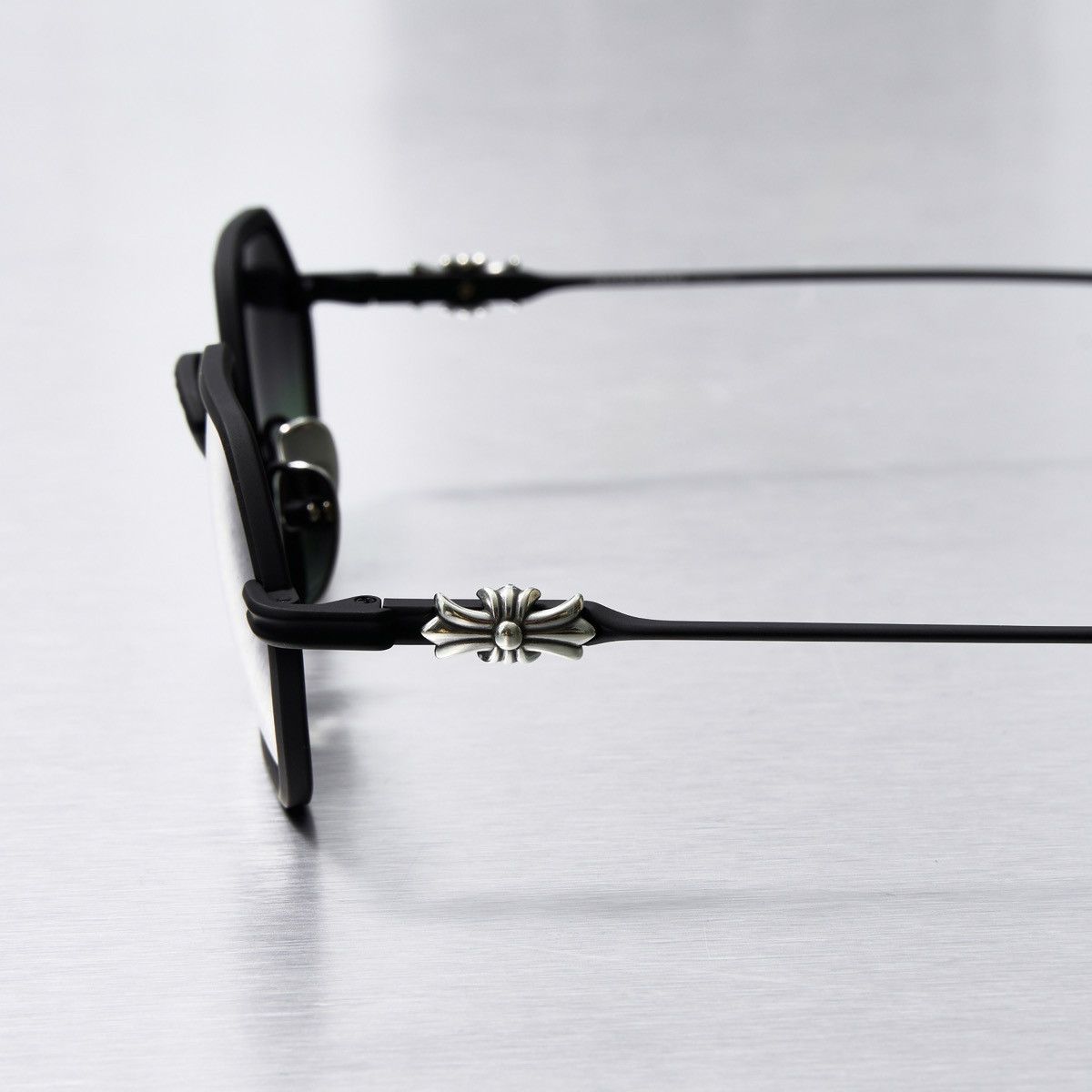 Chrome Hearts CHROME HEARTS DATASS MATTE BLACK SUNGLASSES Size ONE SIZE - 3 Thumbnail