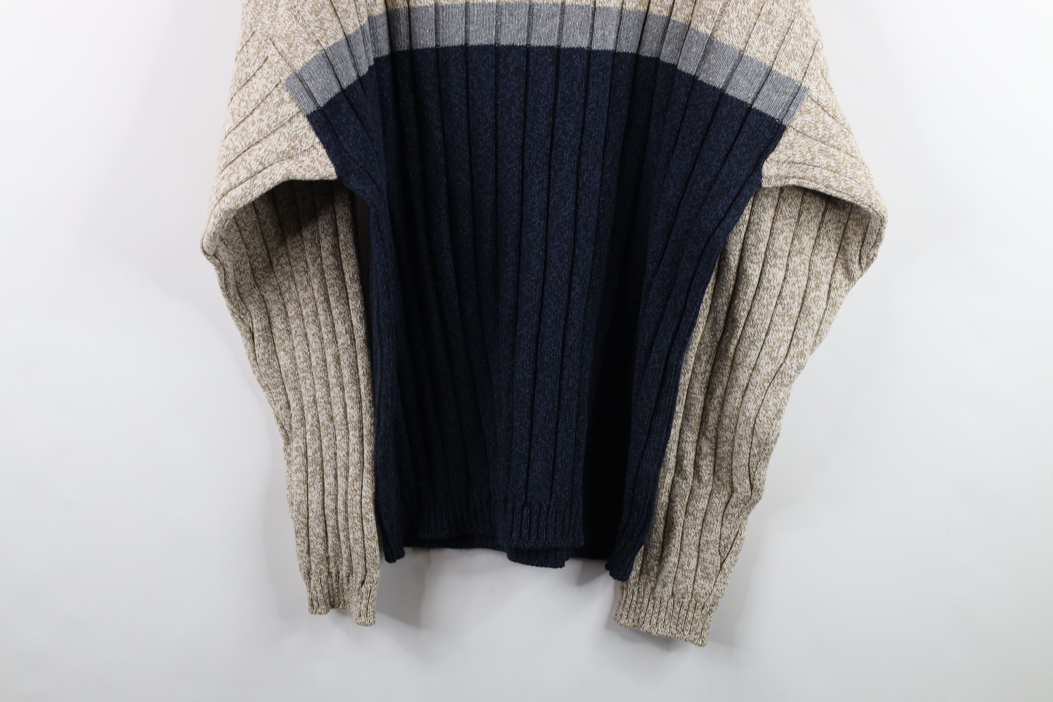 Vintage Vintage 90s Streetwear Hand Framed Knit Crewneck Sweater USA Size US XL / EU 56 / 4 - 8 Thumbnail
