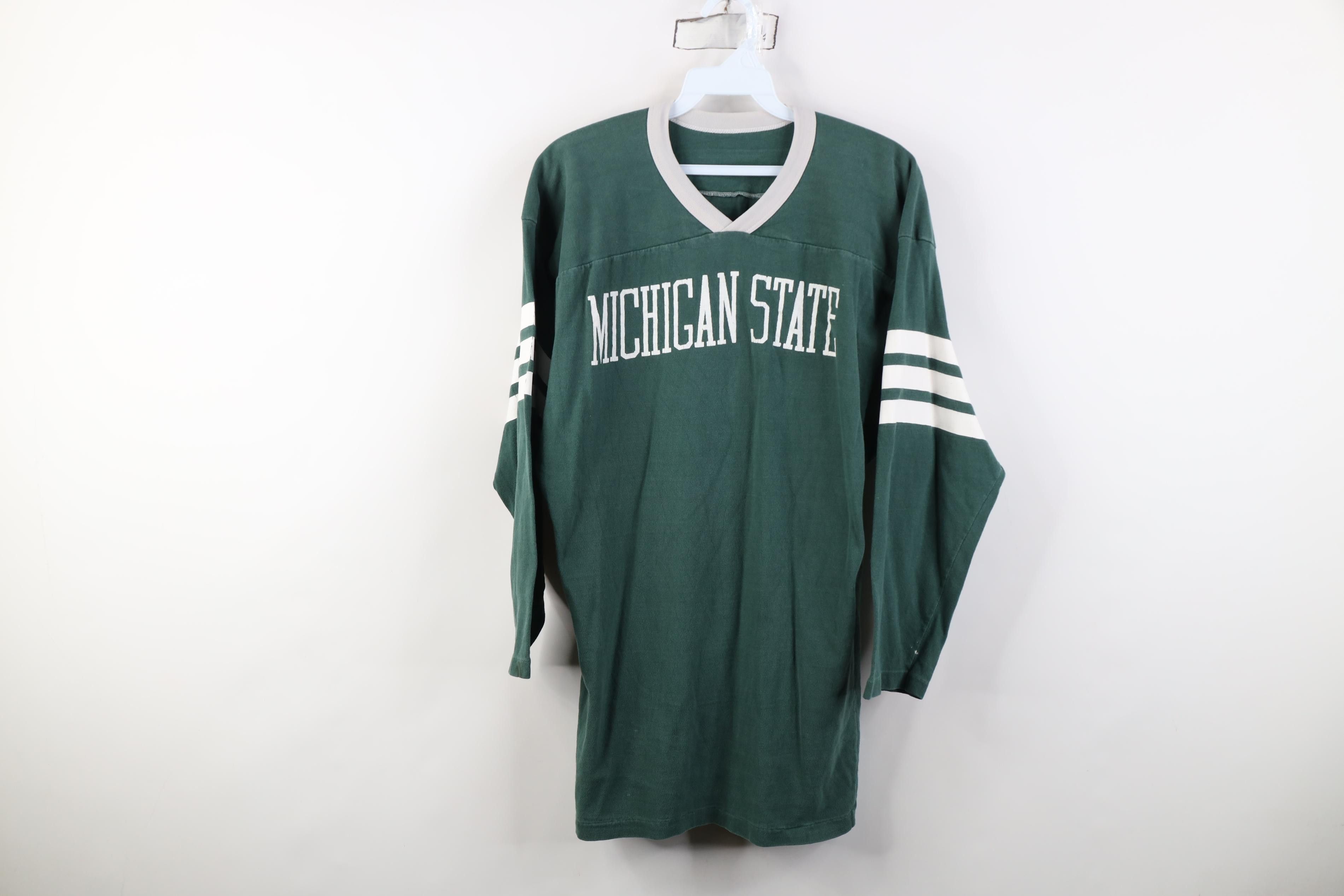 Vintage Vintage 70s 80s State University Football Jersey T-Shirt Size US M / EU 48-50 / 2 - 1 Thumbnail