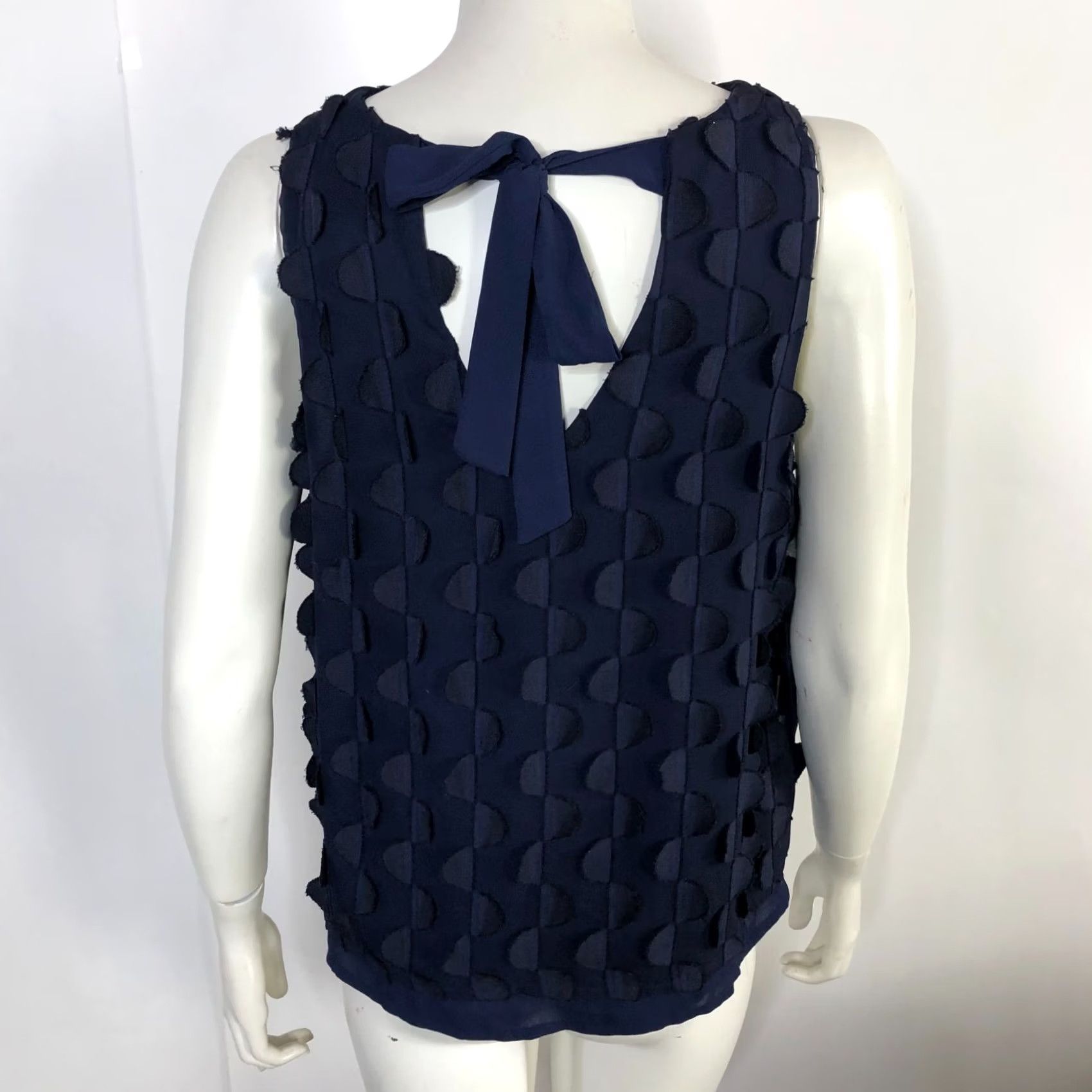 Vintage Maeve Anthropologie Wrap Tie Artsy Pullover Top Blouse Blue Dress? Size S / US 4 / IT 40 - 4 Thumbnail