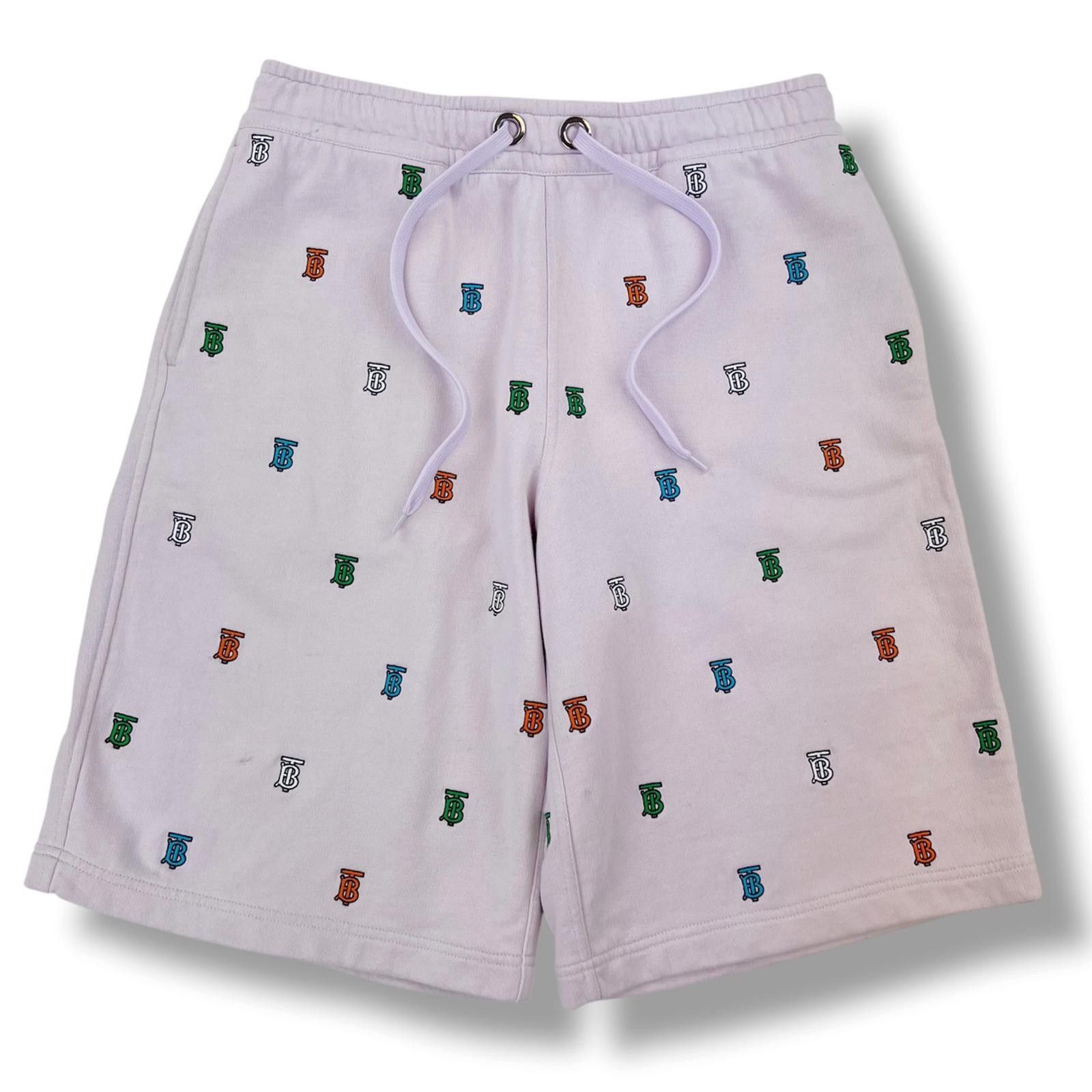 Burberry Burberry Monogram Embroidered Pink Shorts Size US 32 / EU 48 - 1 Thumbnail