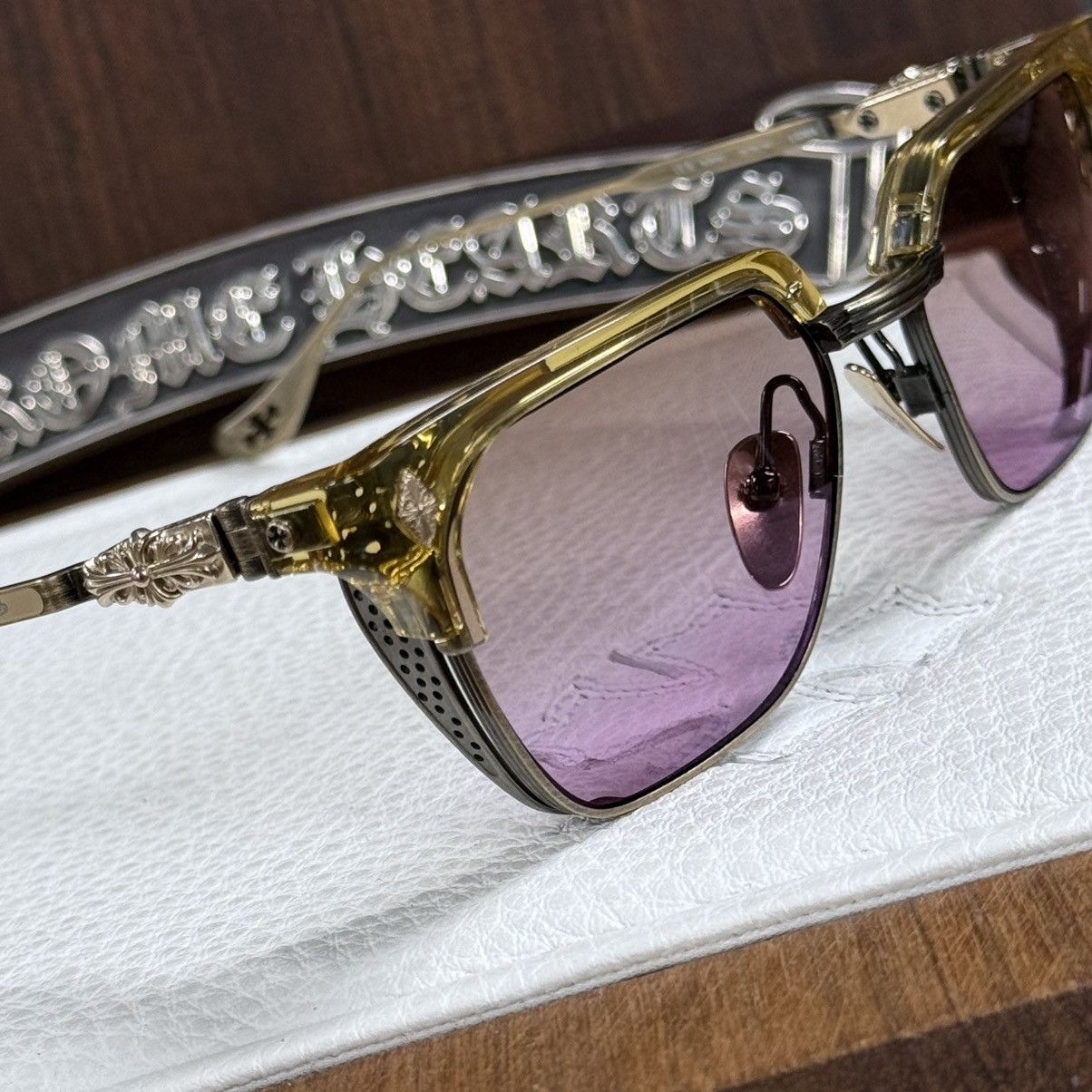Chrome Hearts Chrome Hearts LMGA 1/1 ‘Lakers’ Sunglasses Size ONE SIZE - 11 Thumbnail