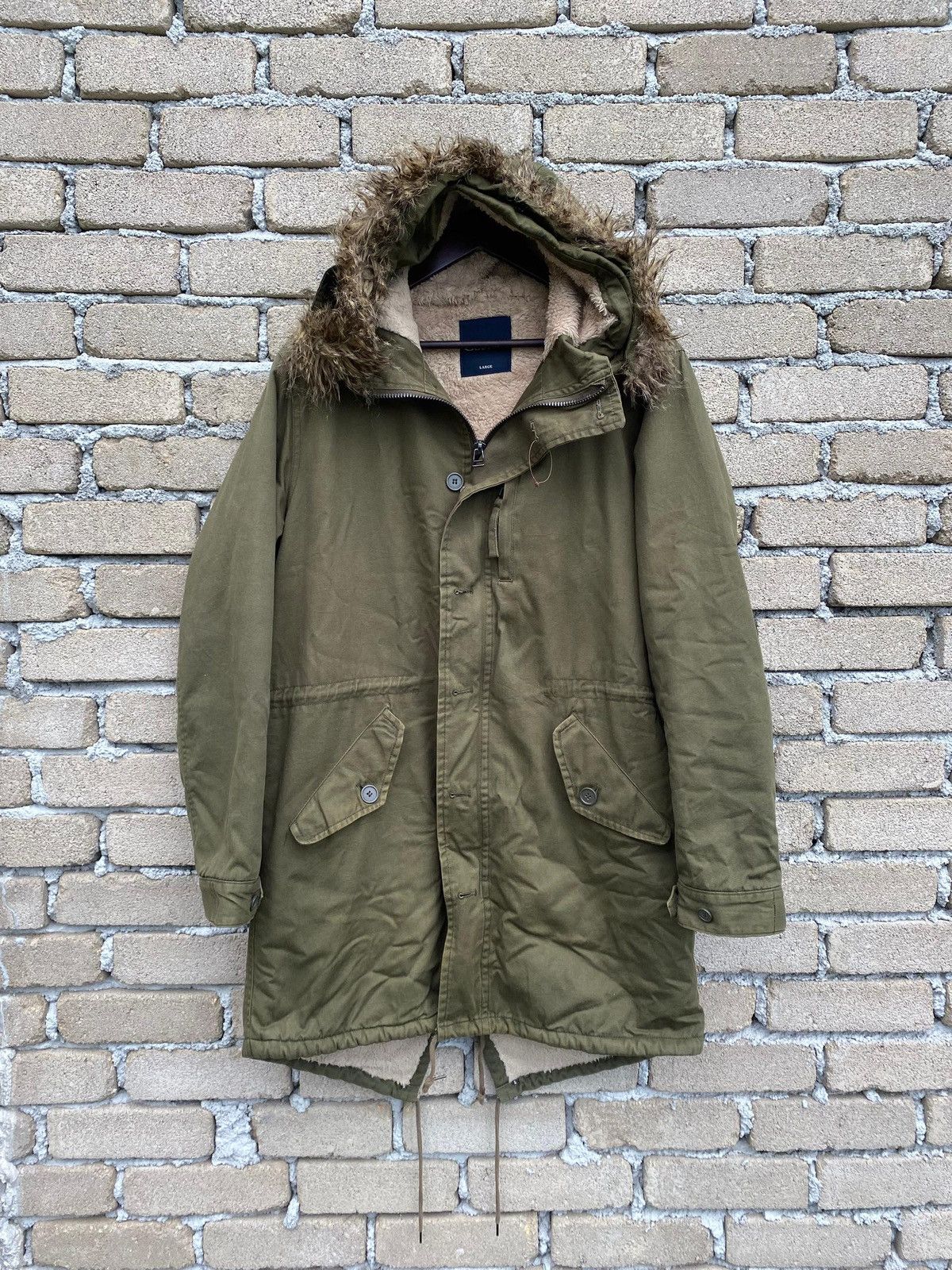 Japanese Brand Rose Bud Couples Parkas Hoodie With Fleece Lined Size US L / EU 52-54 / 3 - 3 Thumbnail