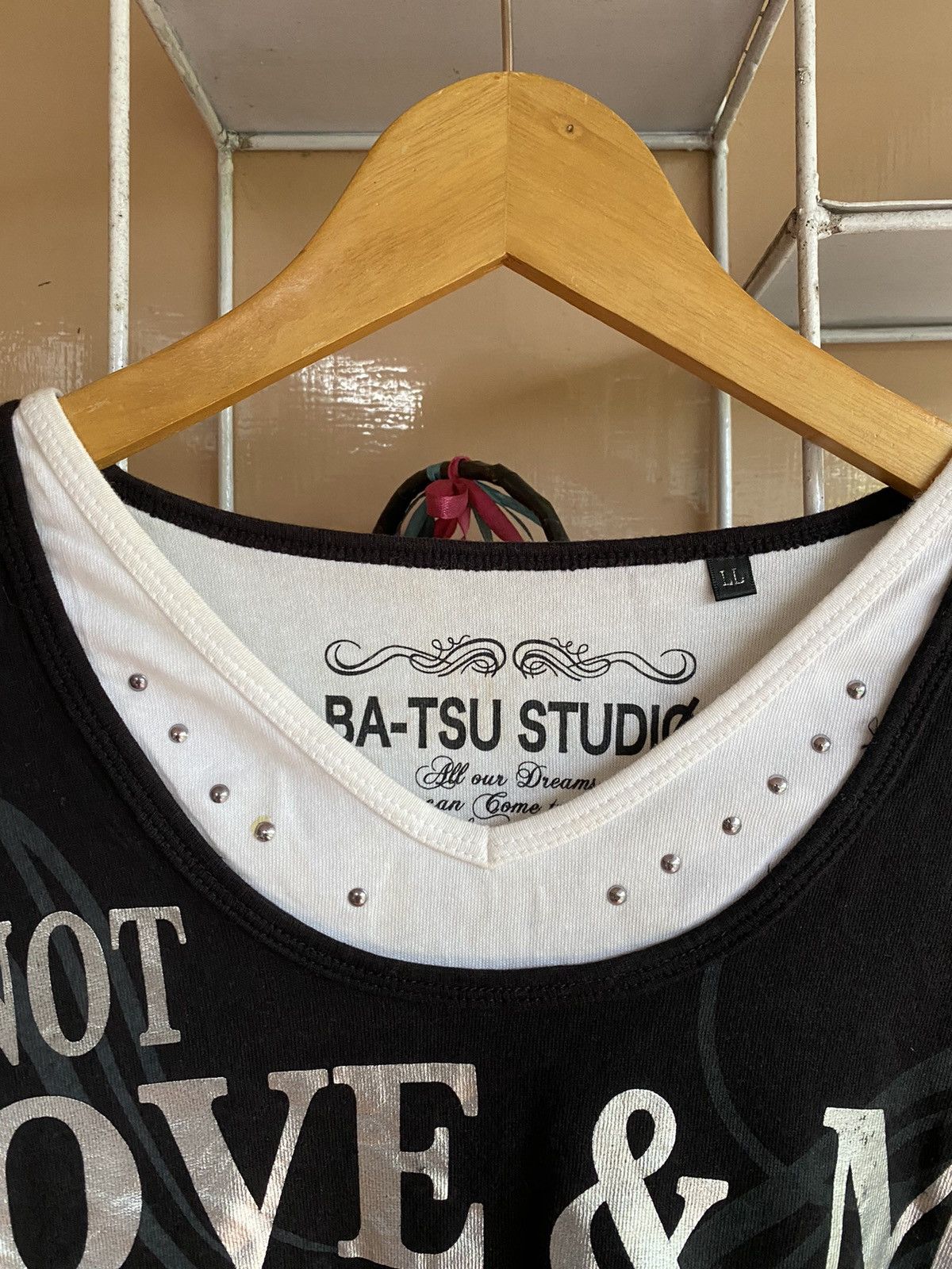 Hysteric Glamour 🖤BLACKDAY🖤Batsu studio poem love and me hysteric maniac Size US L / EU 52-54 / 3 - 6 Thumbnail