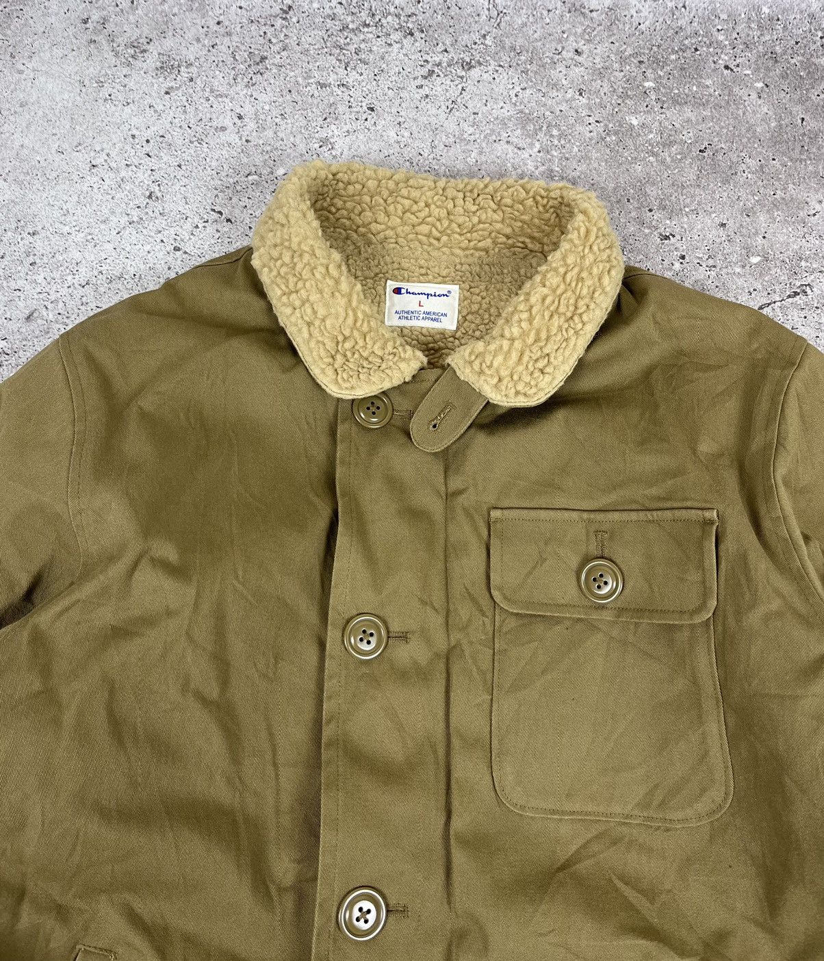 Champion × Vintage Champion Vintage Japanese Vintage Heavy Jacket Size US M / EU 48-50 / 2 - 4 Thumbnail