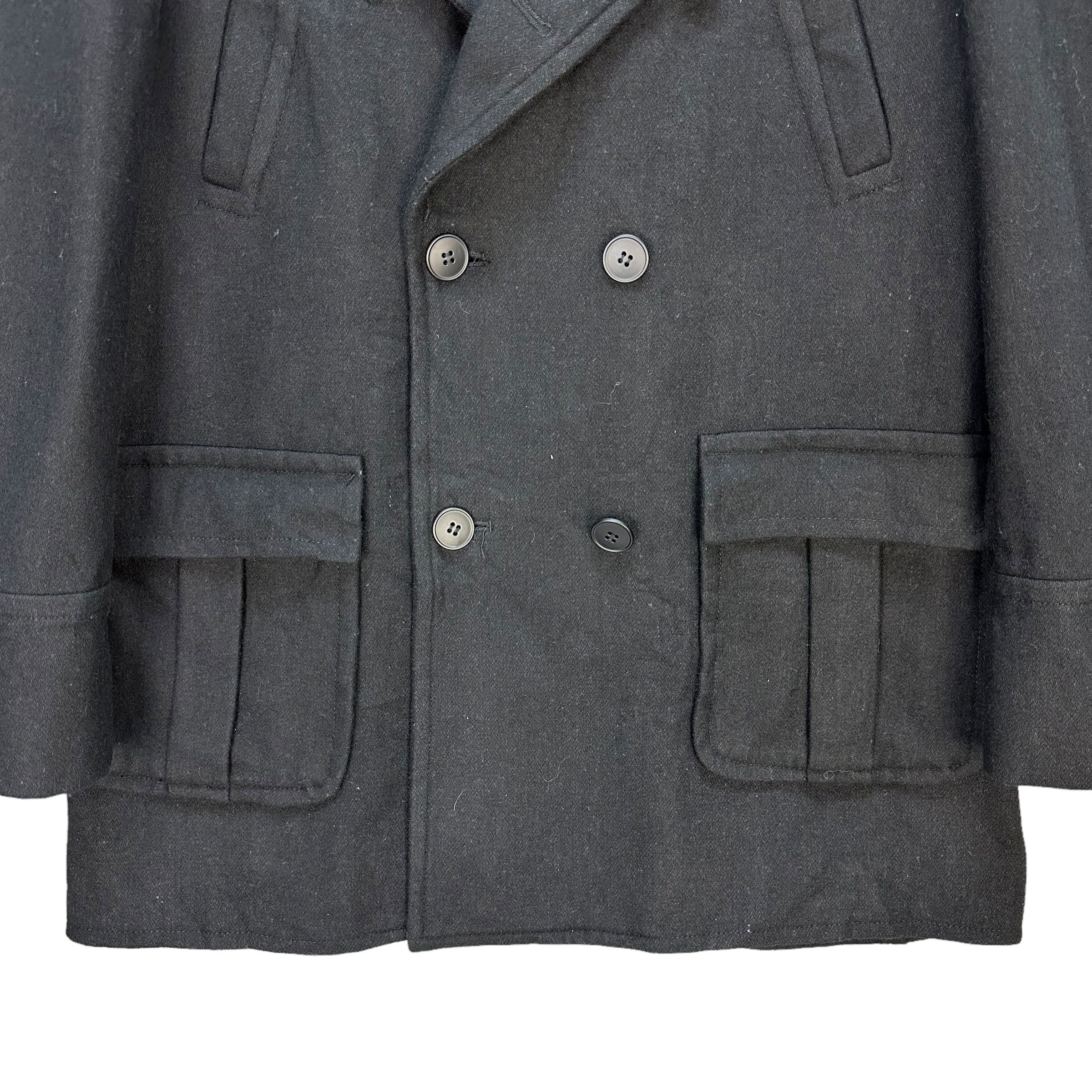 Alexander McQueen ALEXANDER MCQUEEN Double Breast Wool Coat #A40-0905 Size US M / EU 48-50 / 2 - 3 Thumbnail