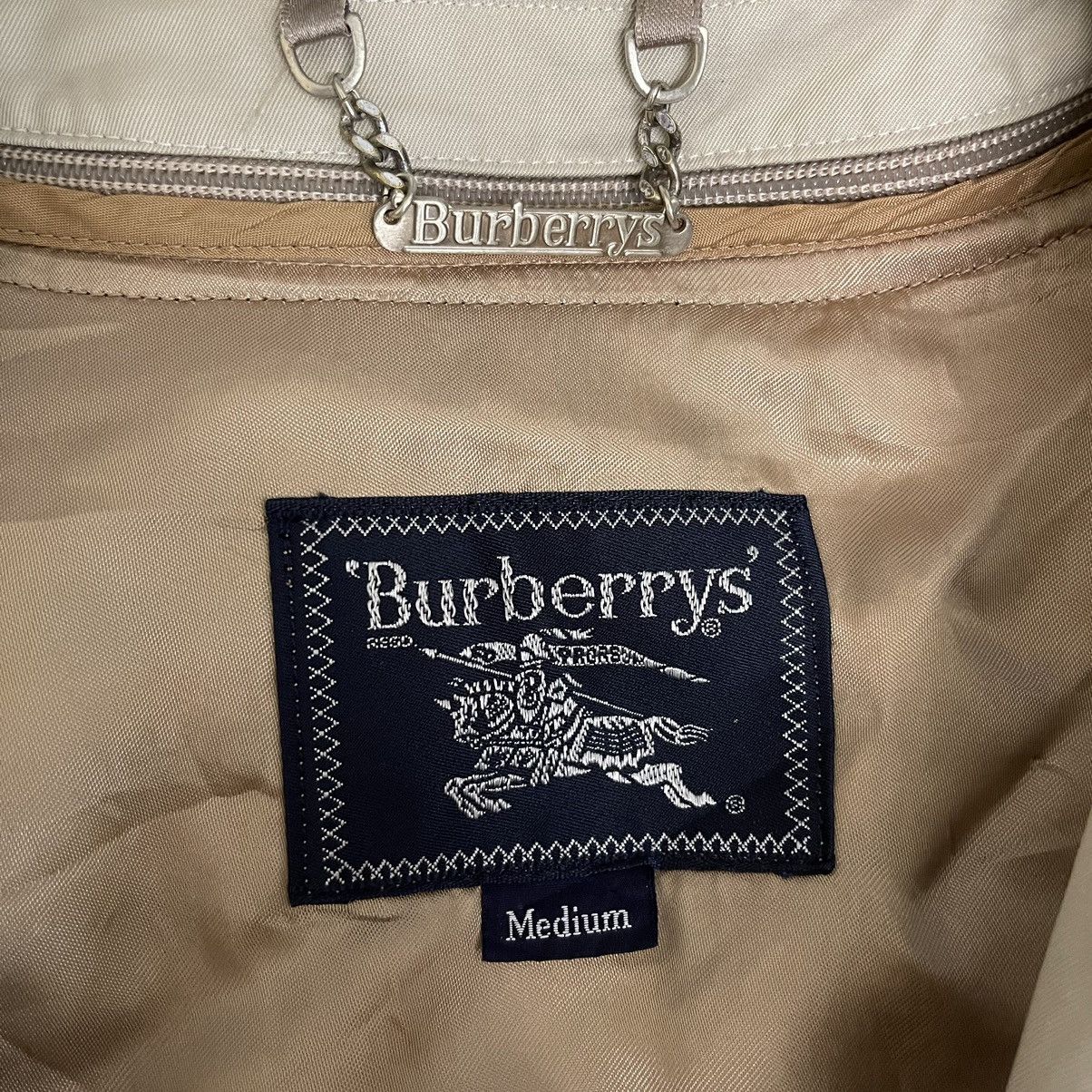 Burberry × Japanese Brand Vintage 90s Burberrys Long Coat Jacket Size US M / EU 48-50 / 2 - 12 Thumbnail