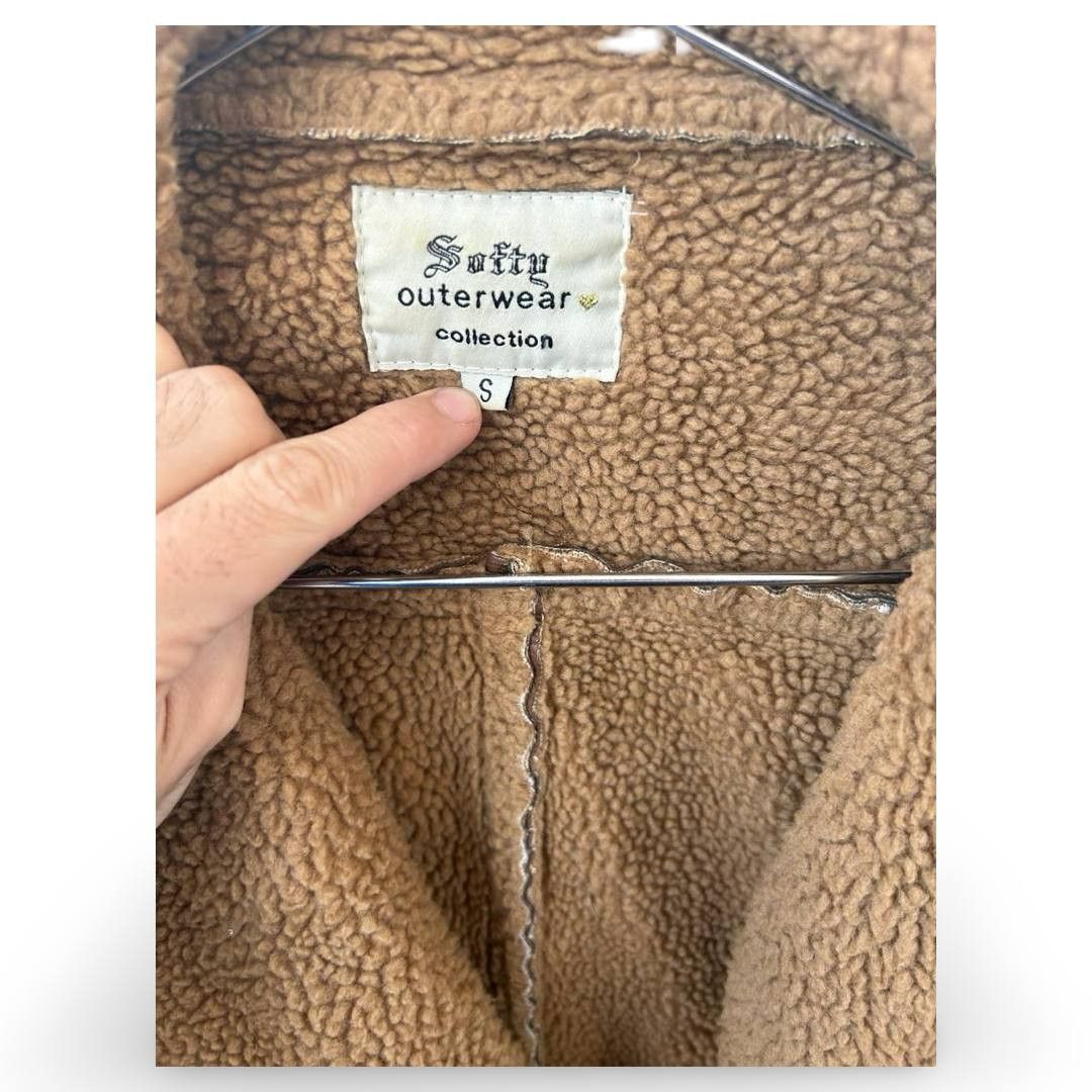 Vintage Softy sheepskin biker JKT #954 Size S / US 4 / IT 40 - 2 Thumbnail