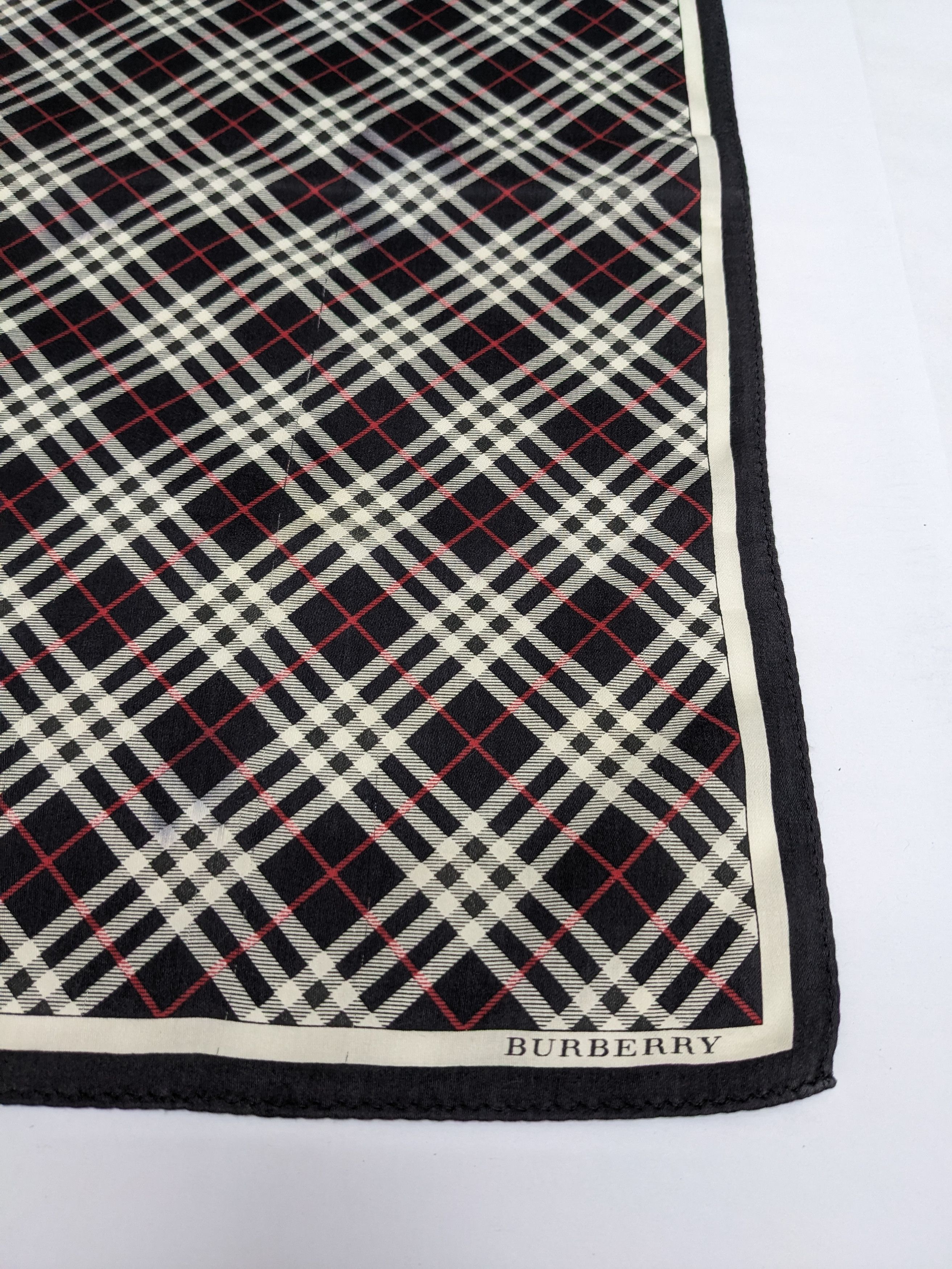 Burberry Vintage BURBERRY Handkerchief Pocket Square Bandana Size ONE SIZE - 2 Thumbnail