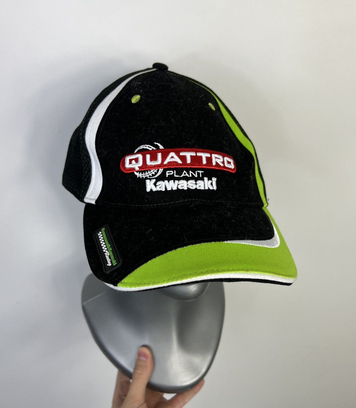 Other Rare Cap Kwasaki Quattro Motocycle Vintage Official Merch Size ONE SIZE - 1 Thumbnail