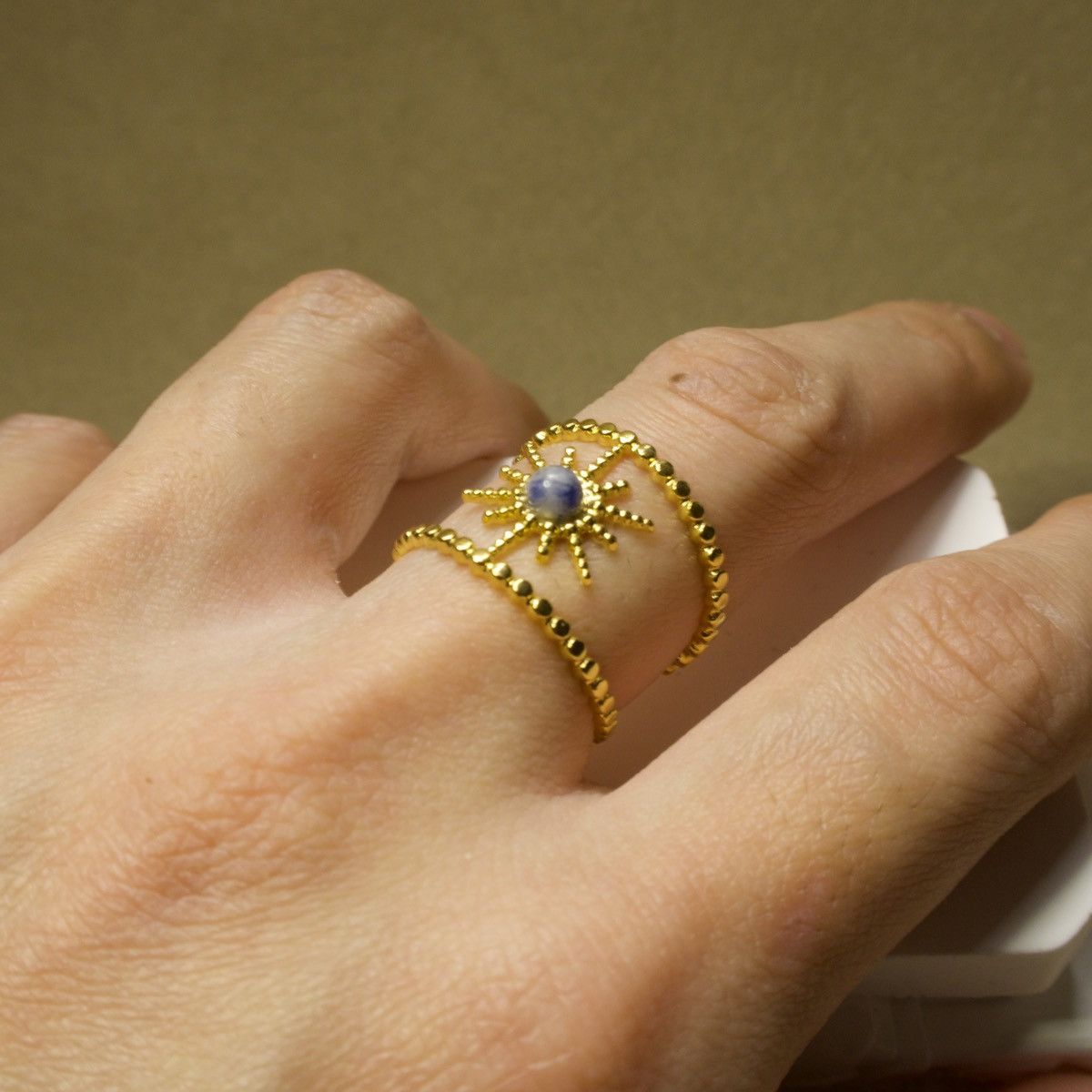 Other Golden Sunbeam Ring — Size 6 (Open Fit) Size ONE SIZE - 1 Thumbnail