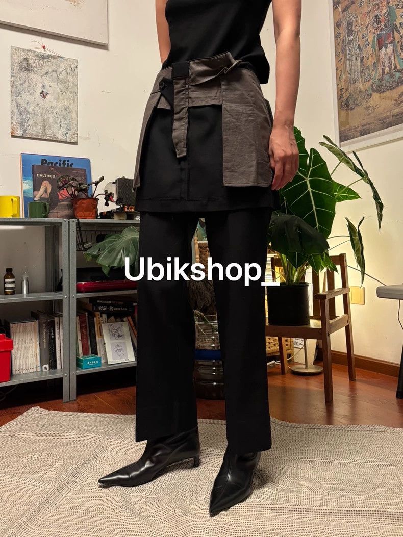 Comme des Garcons COMME des GARÇONS Deconstructed Wool Trousers - dmc Size US 28 / EU 44 - 1 Thumbnail