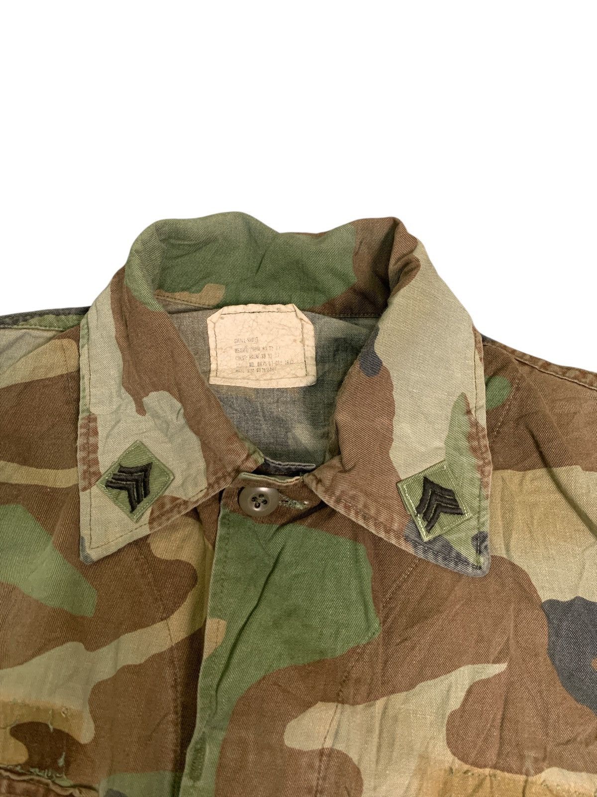 Other Rare Design Vintage US Army Woodland Camo Field Jacket Size M / US 6-8 / IT 42-44 - 7 Thumbnail