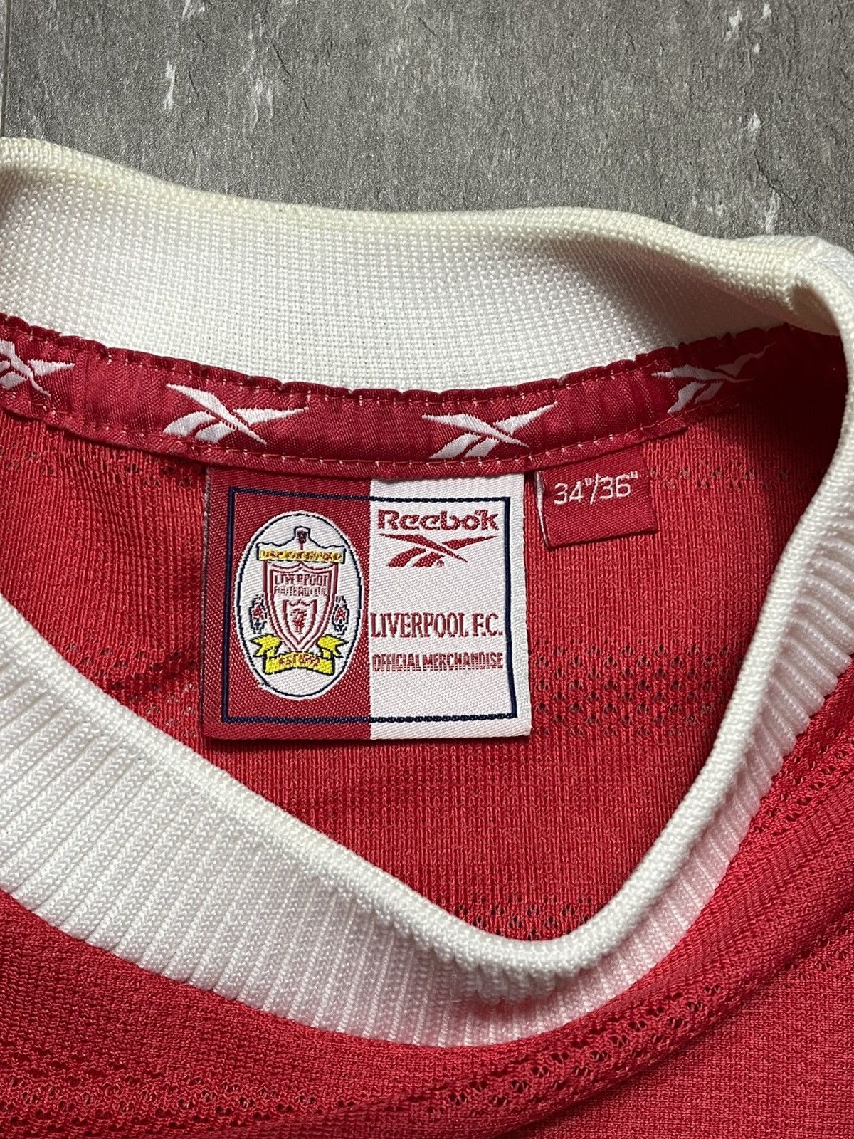 Reebok Reebok Liverpool Vintage 1998 1999 2000 Home Soccer Jersey Size US M / EU 48-50 / 2 - 6 Thumbnail