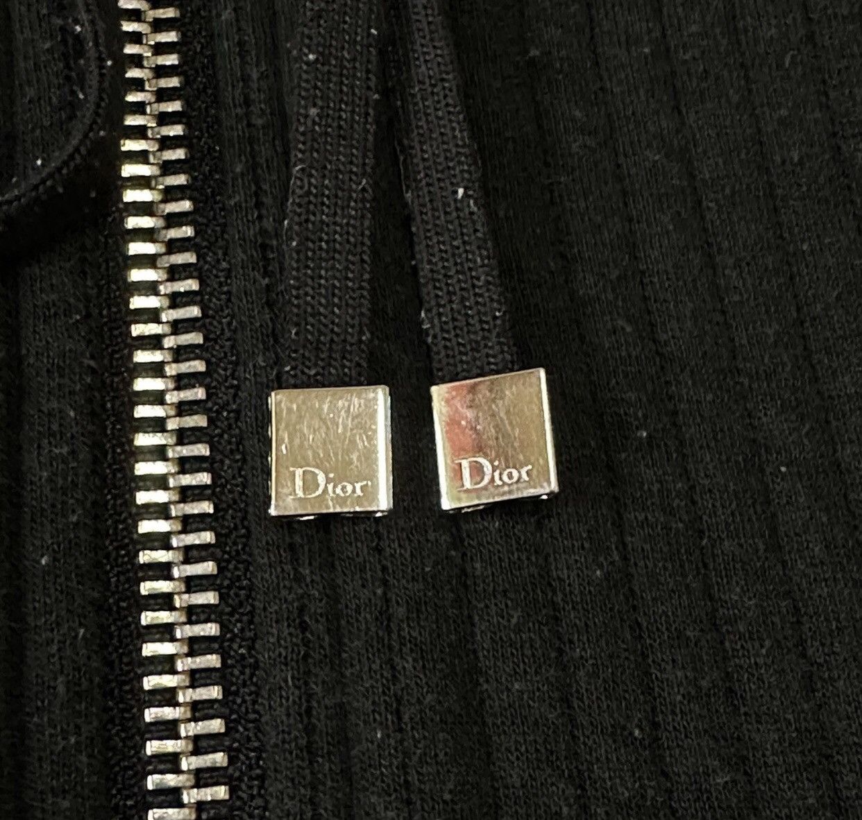 Dior Dior Black Zipper Wool Jacket2412-Nextarrow Size US M / EU 48-50 / 2 - 4 Thumbnail