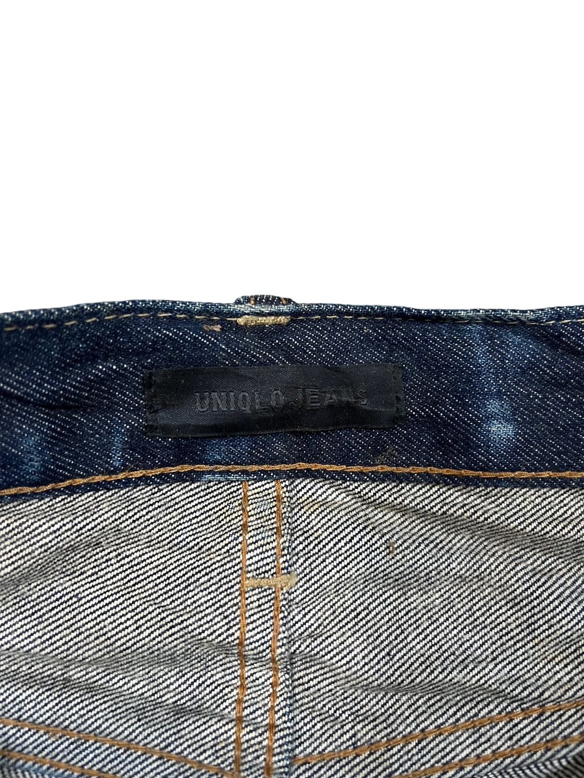Jun Takahashi Vintage Uniqlo thrashed Mudwash Distressed Denim Size US 31 - 6 Thumbnail