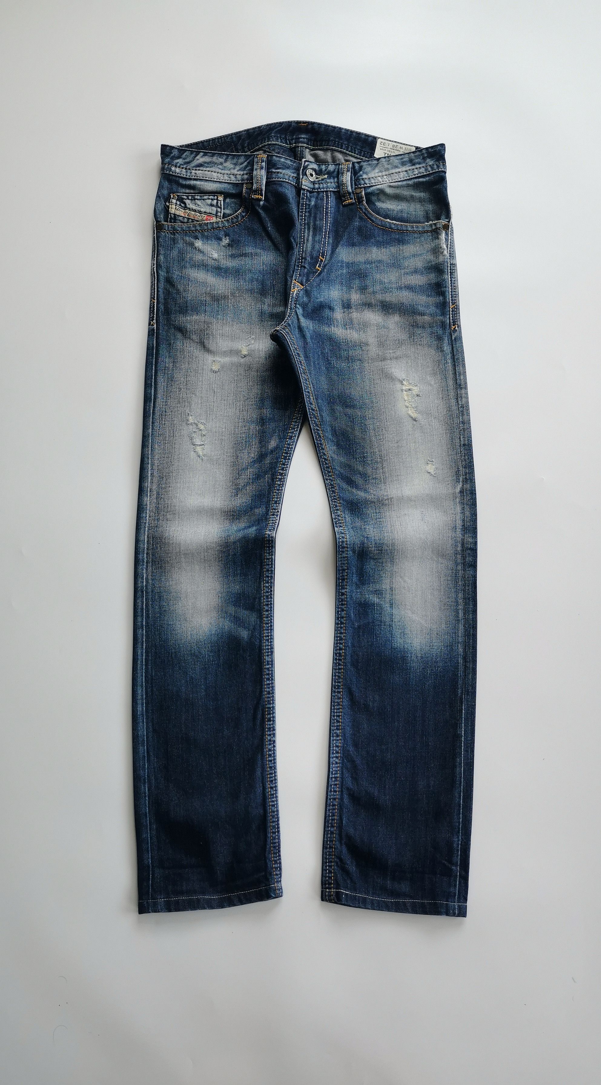 Diesel Diesel thavar slim skinny faded distressed Size US 30 / EU 46 - 1 Thumbnail
