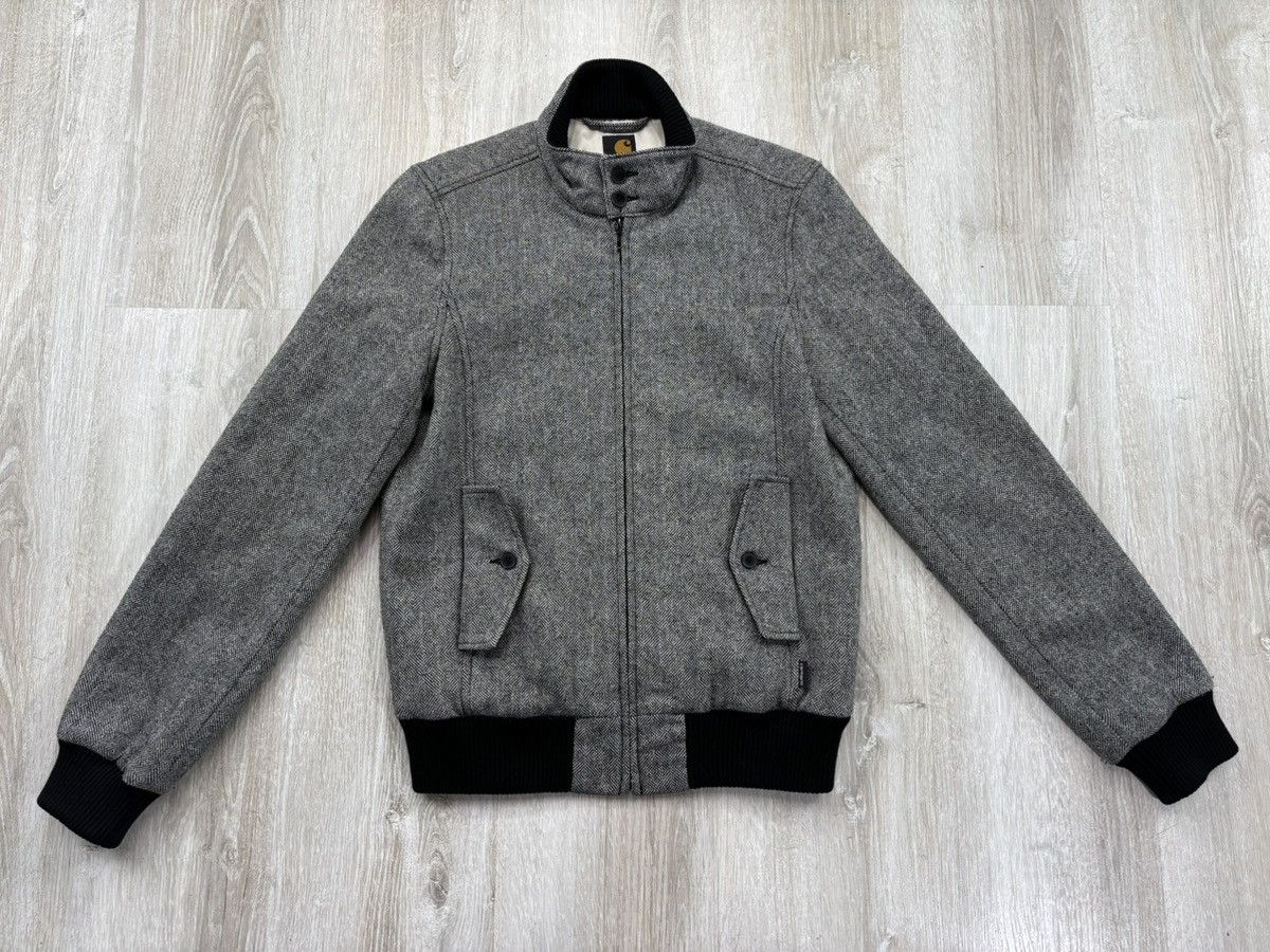 Carhartt × Designer Womens jacket Carhartt W'Ascot Chess Size M Color Gray Size M / US 6-8 / IT 42-44 - 2 Thumbnail