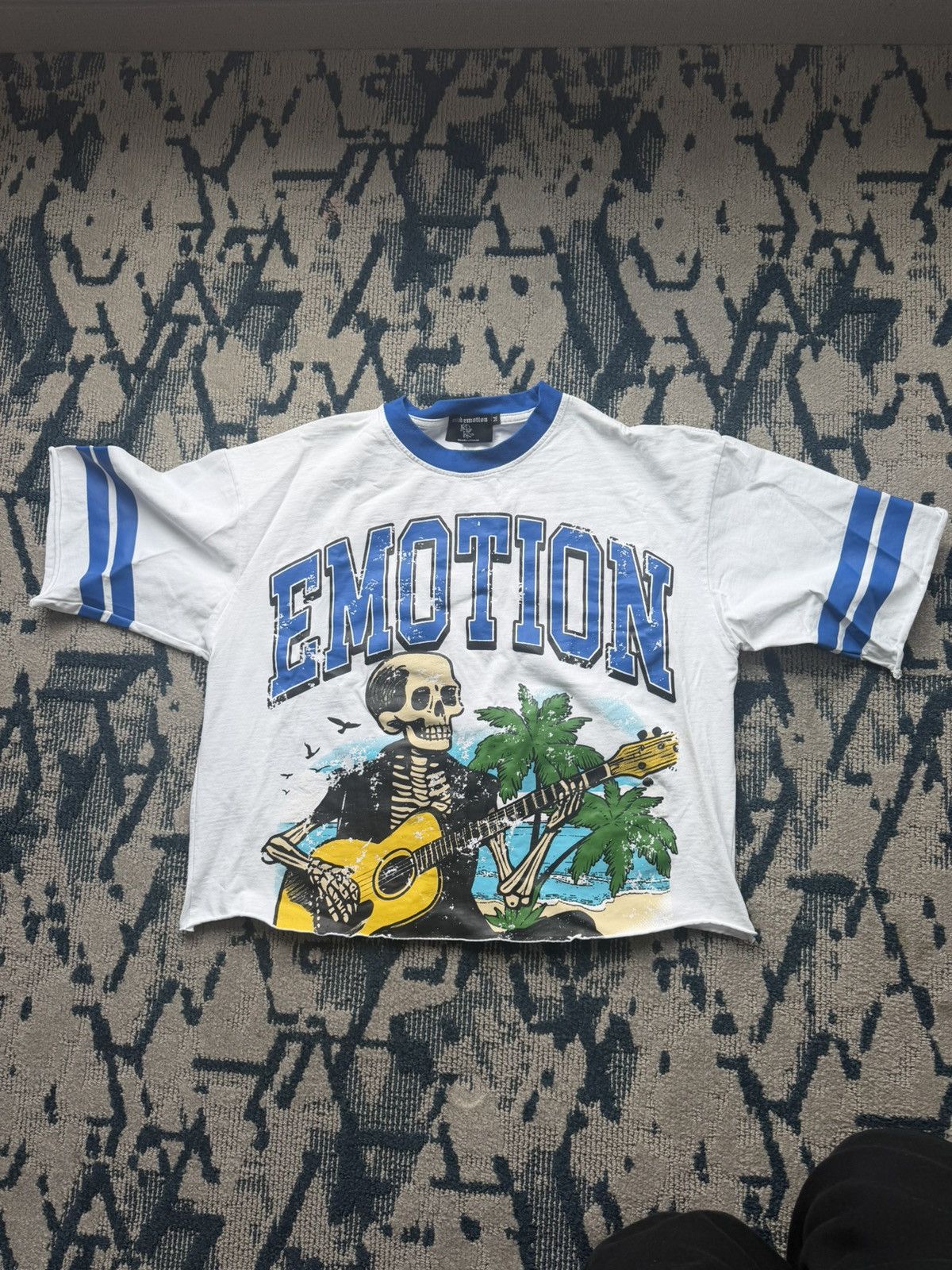 Mixed Emotions Cropped Tee