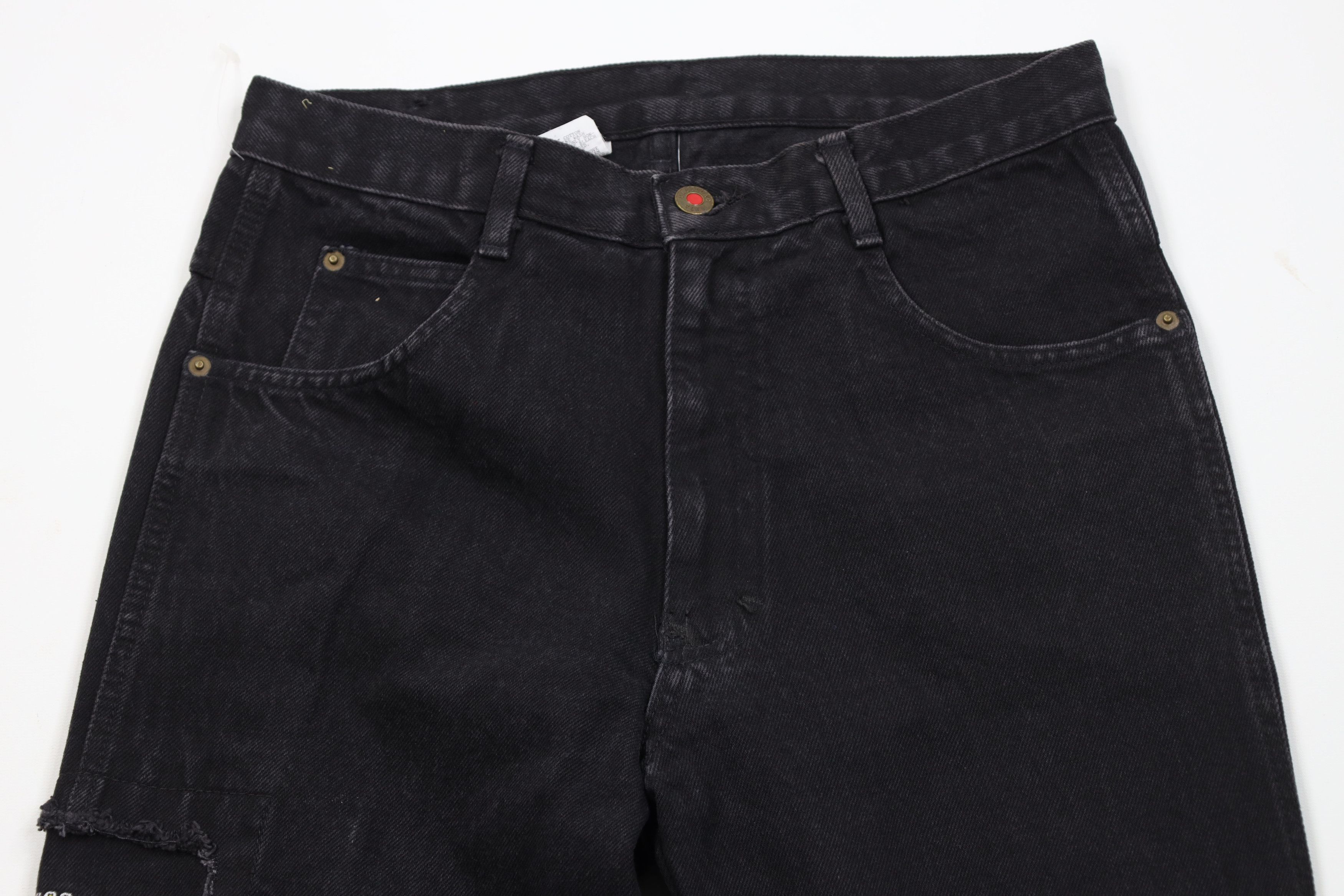 Cadillac Deadstock Vintage 90s Cadillac Car Straight Leg Jeans USA Size US 32 / EU 48 - 2 Thumbnail