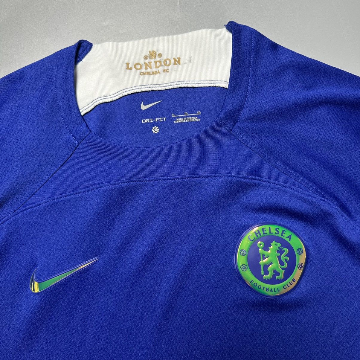 Nike CHELSEA NIKE 2023/2024 FOOTBALL HOME JERSEY #20 COLE PALMER Size US XL / EU 56 / 4 - 4 Thumbnail