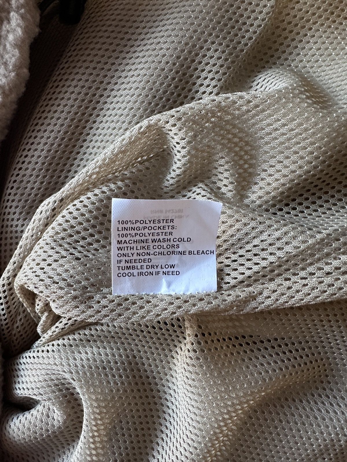 Aime Leon Dore New Balance Fleece Beige Sz L