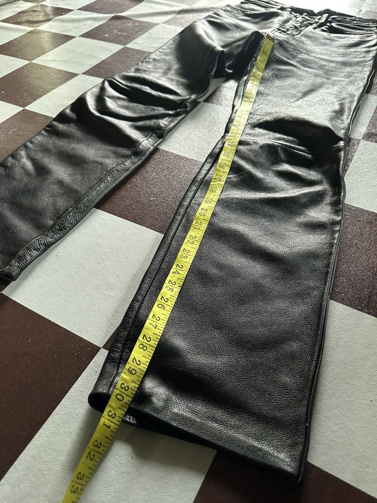 Johnbull Vintage 80s Johnbull leather pants Size US 29 - 11 Thumbnail