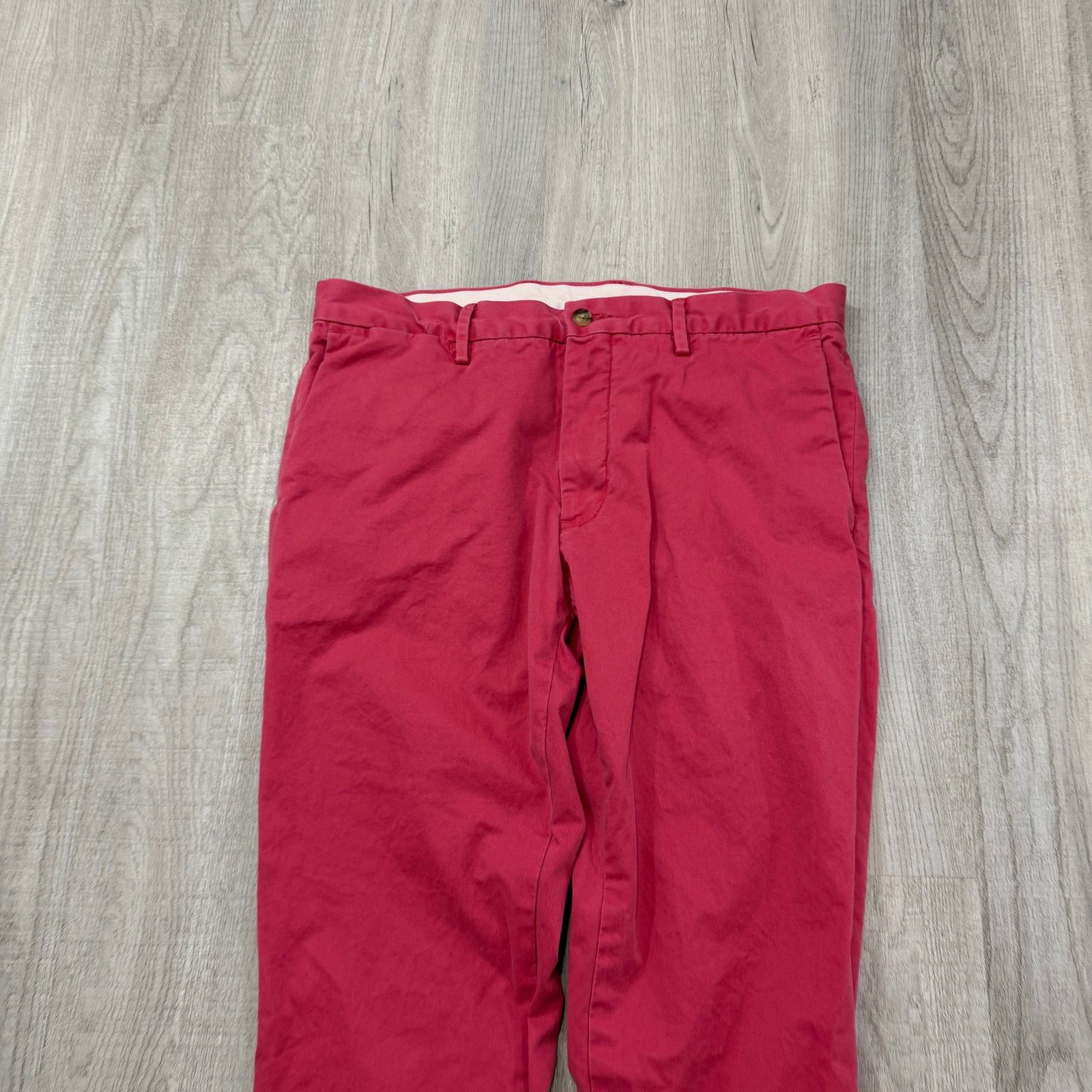 Polo Ralph Lauren Polo Ralph Lauren Classic Cotton Twill Chino Pants 33x32 Size US 33 - 2 Thumbnail