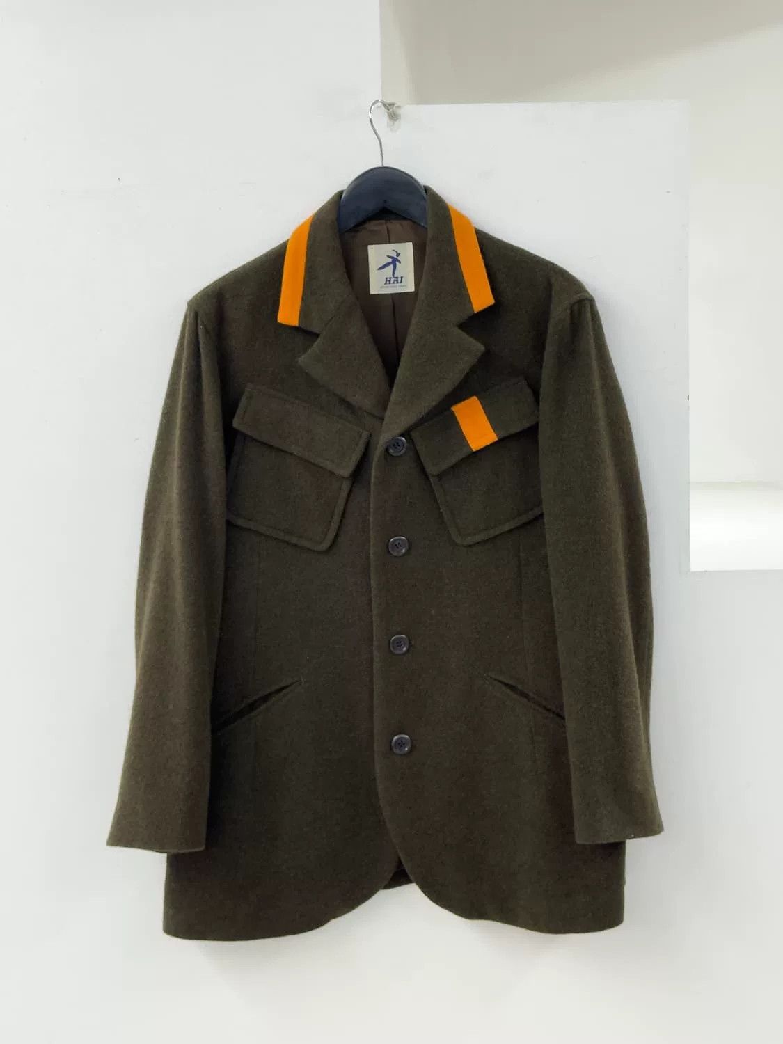 Issey Miyake Issey Miyake Vintage Wool Cargo Coat Size US M / EU 48-50 / 2 - 1 Thumbnail