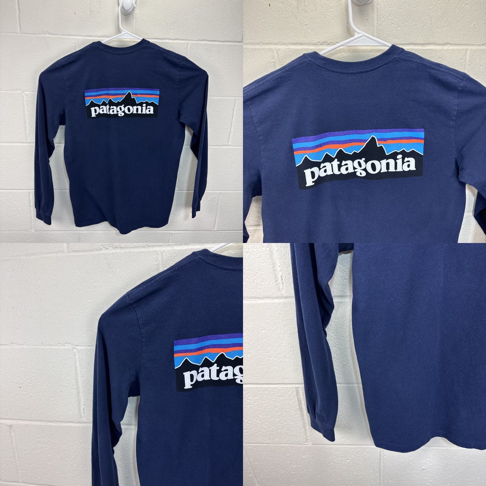 Patagonia Patagonia Shirt Mens M Blue Regular Graphic Print P-6 Logo Responsibili-Tee Size US M / EU 48-50 / 2 - 9 Thumbnail