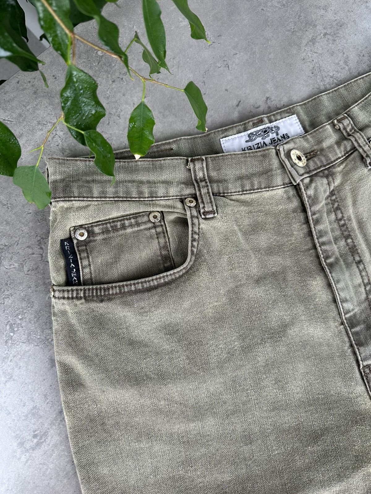 Krizia Uomo Krizia Green Jeans Size US 30 / EU 46 - 4 Thumbnail
