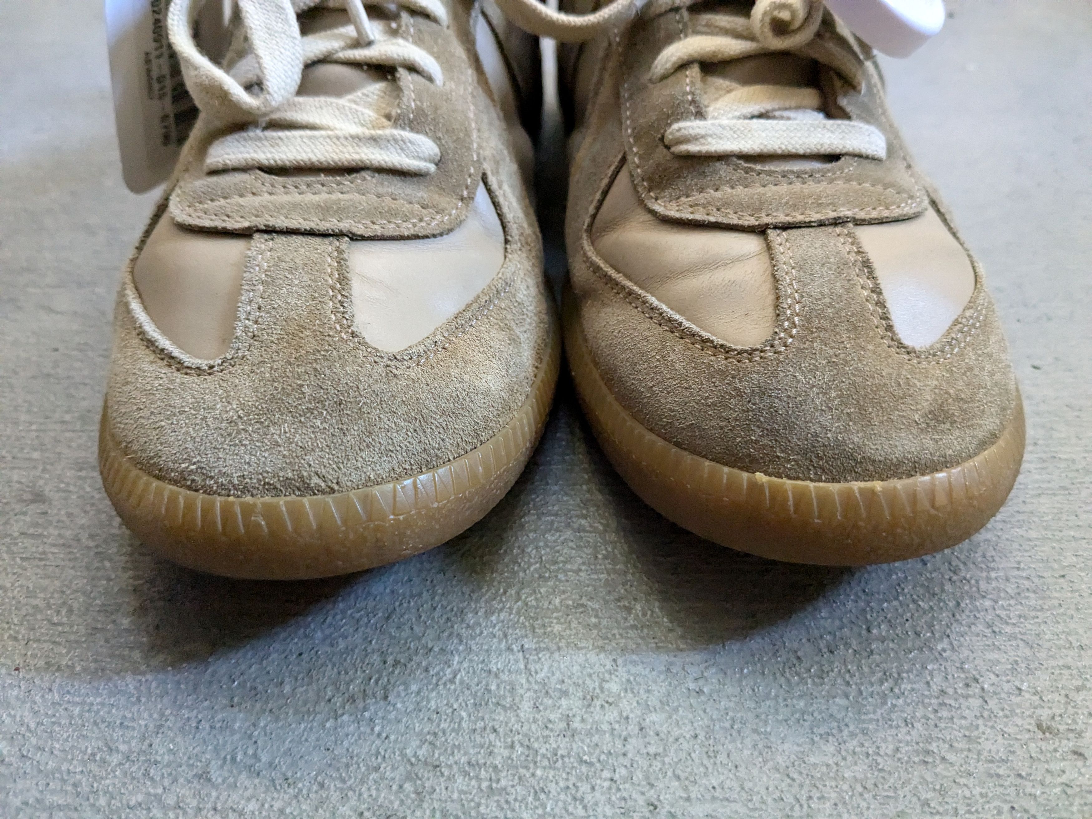 Maison Margiela Maison Margiela GAT Replica Tan 7 40 Suede Leather Size US 7 / EU 40 - 2 Thumbnail