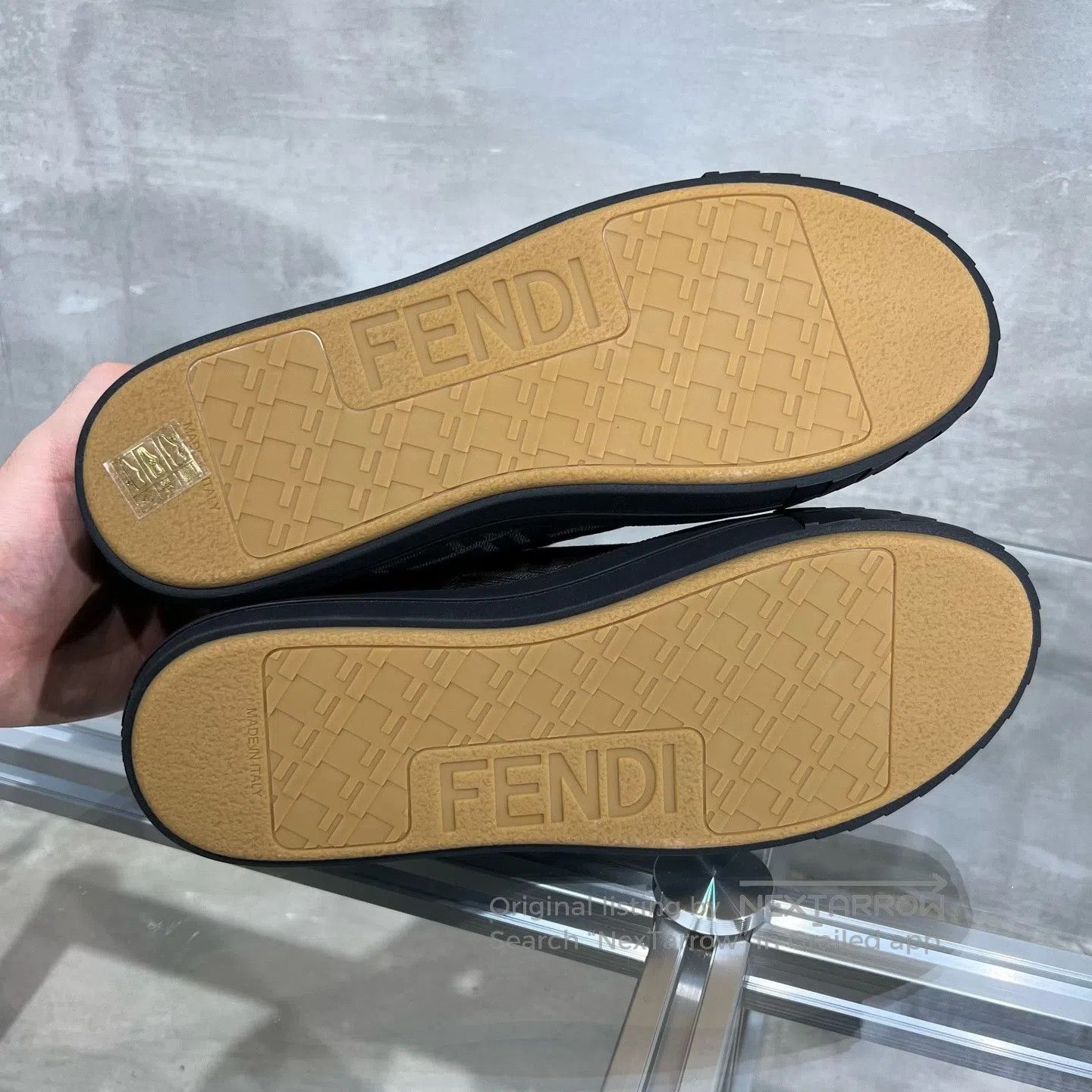 Fendi FENDI Manchu-style old-school LOGO cookies shoes with boar Size US 9 / EU 42 - 6 Thumbnail