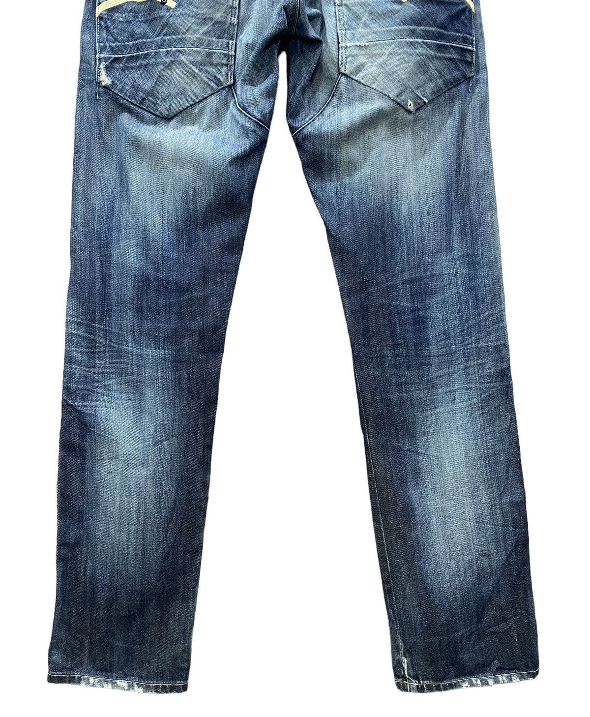 G-Star G-Srar Raw Indigo Blue Jeans Diatressed W30” Size US 30 / EU 46 - 8 Thumbnail