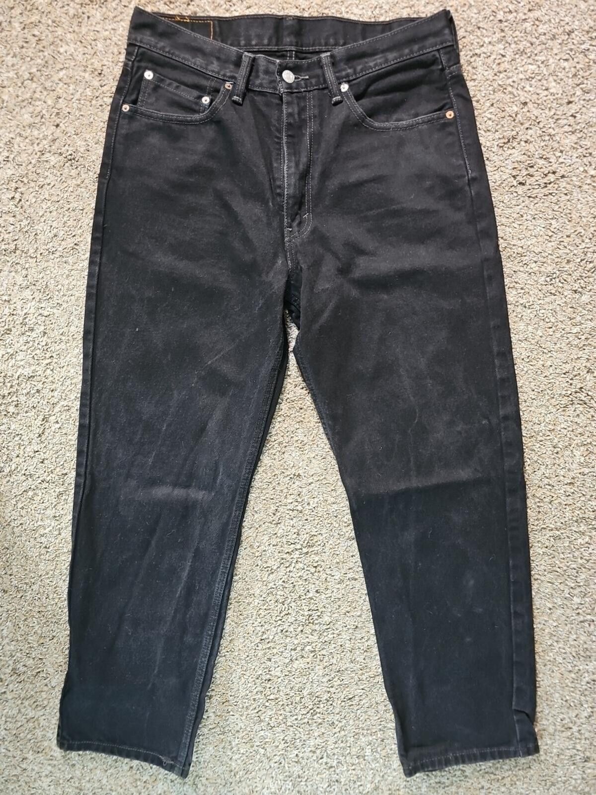 Levi's Levis 550 34x30 Black Jeans Size US 34 / EU 50 - 1 Thumbnail