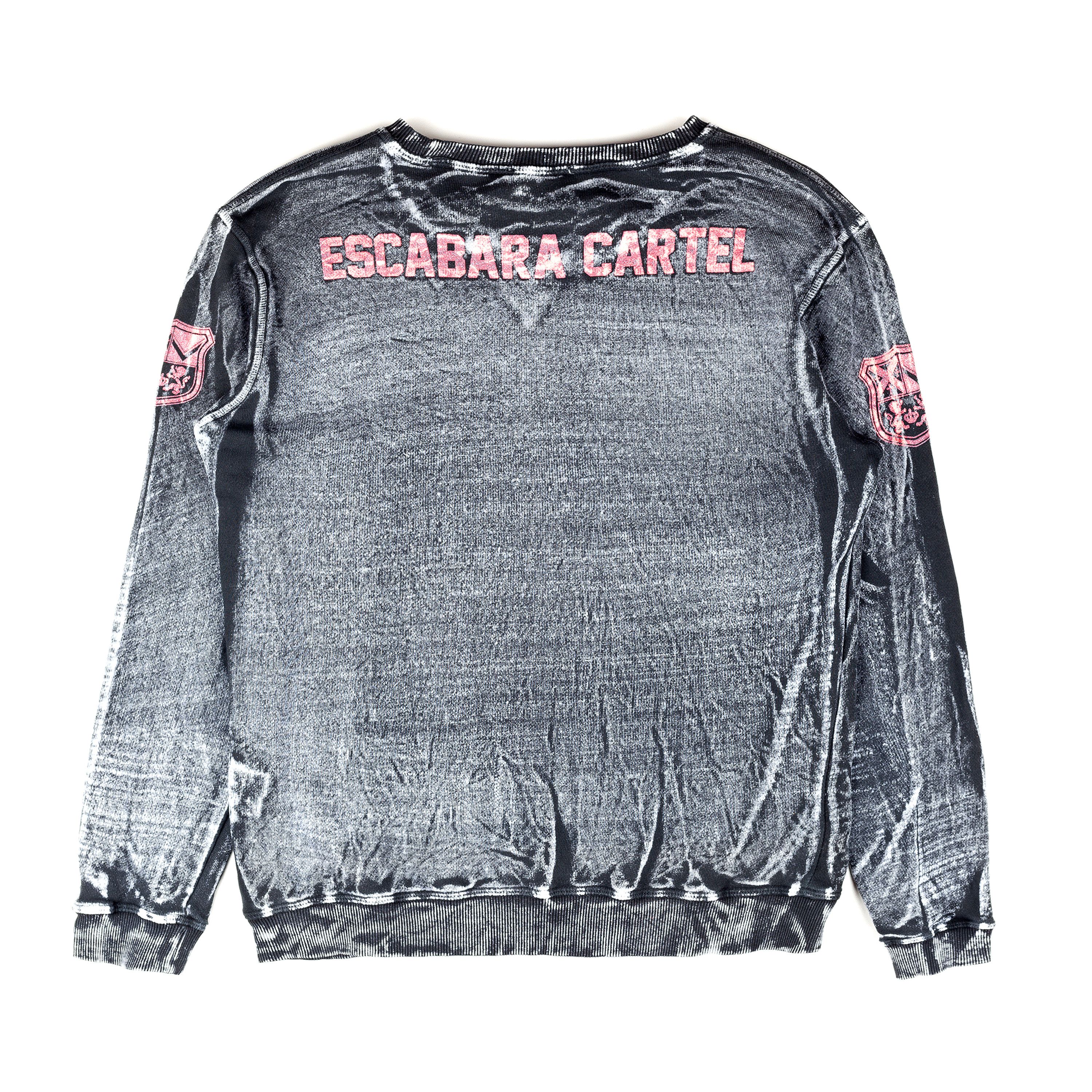 Dsquared2 DSQUARED2 “Cocaine” Vintage Grey Acid Wash Sweatshirt (M) Size US S / EU 44-46 / 1 - 2 Thumbnail