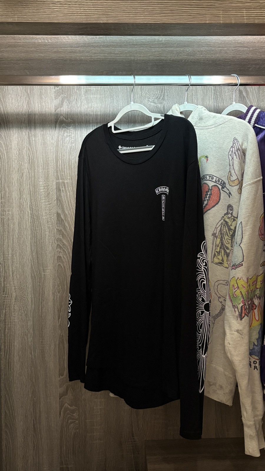 Chrome Hearts Chrome Hearts Long Sleeve Tee L Size US L / EU 52-54 / 3 - 1 Thumbnail