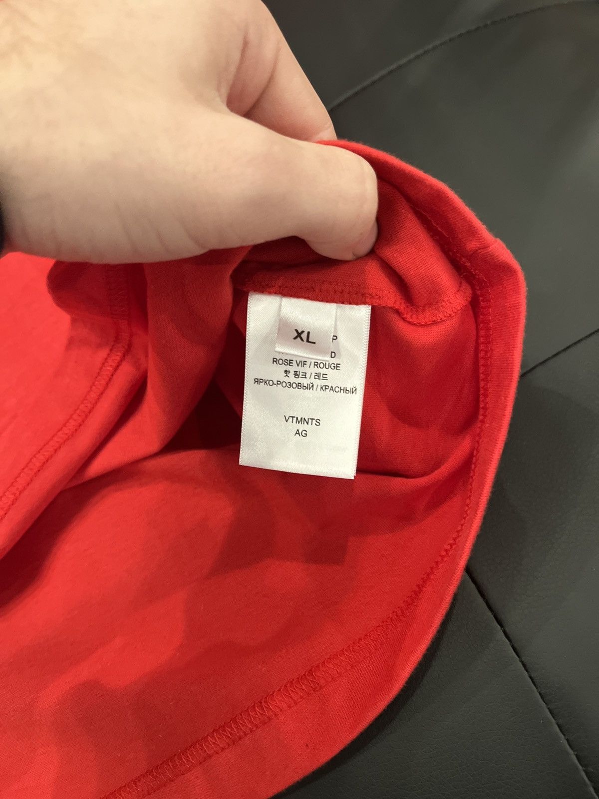 Vetements Brand new vetements tee Size US XL / EU 56 / 4 - 4 Thumbnail