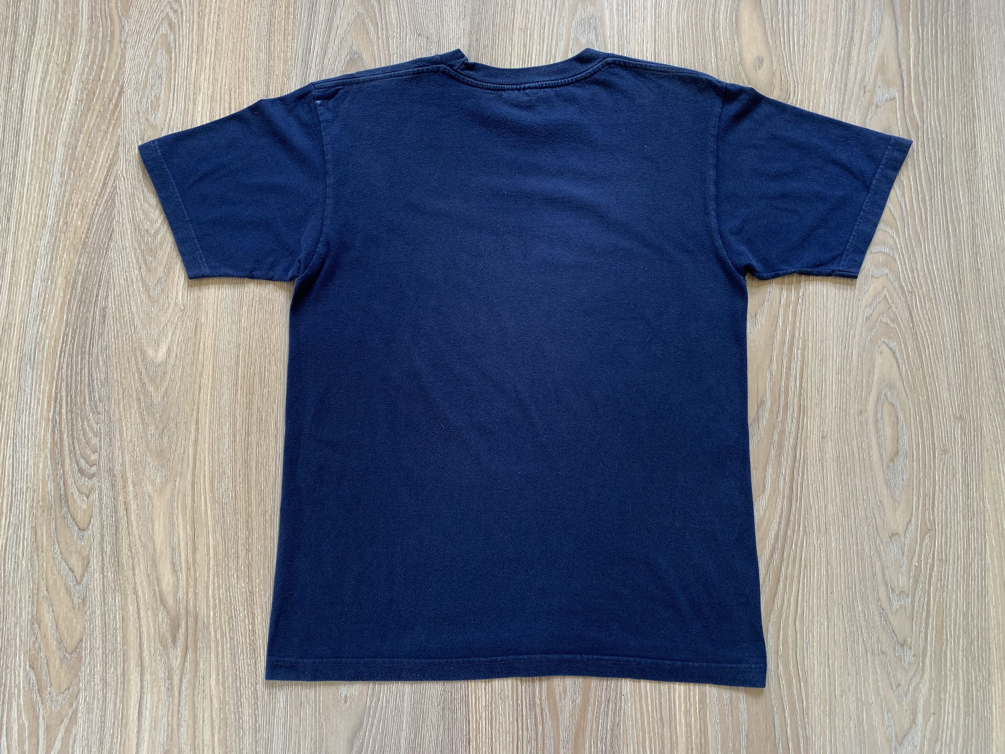 Nike × Vintage Vintage Nike Blue Printed Logo T-Shirt Size US XL / EU 56 / 4 - 3 Thumbnail