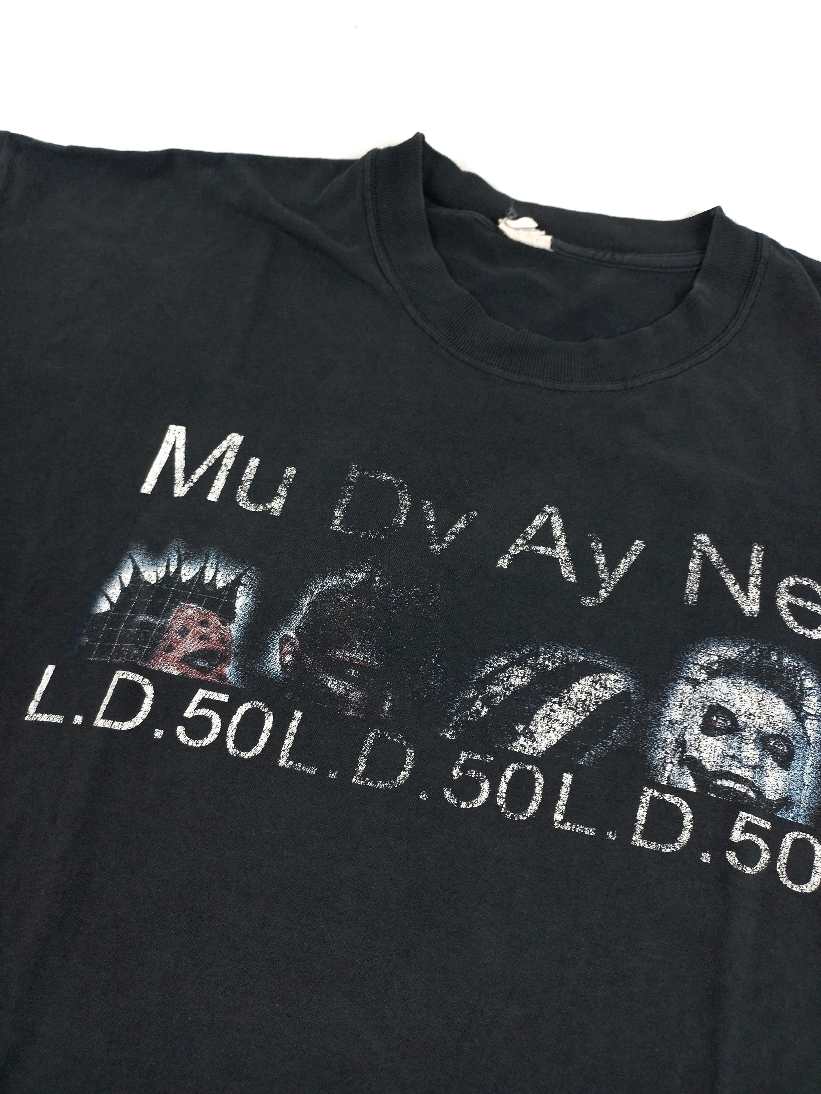 Band Tees × Vintage Mudvayne L.D.50 vintage t-shirt 2000 Size US XL / EU 56 / 4 - 2 Thumbnail