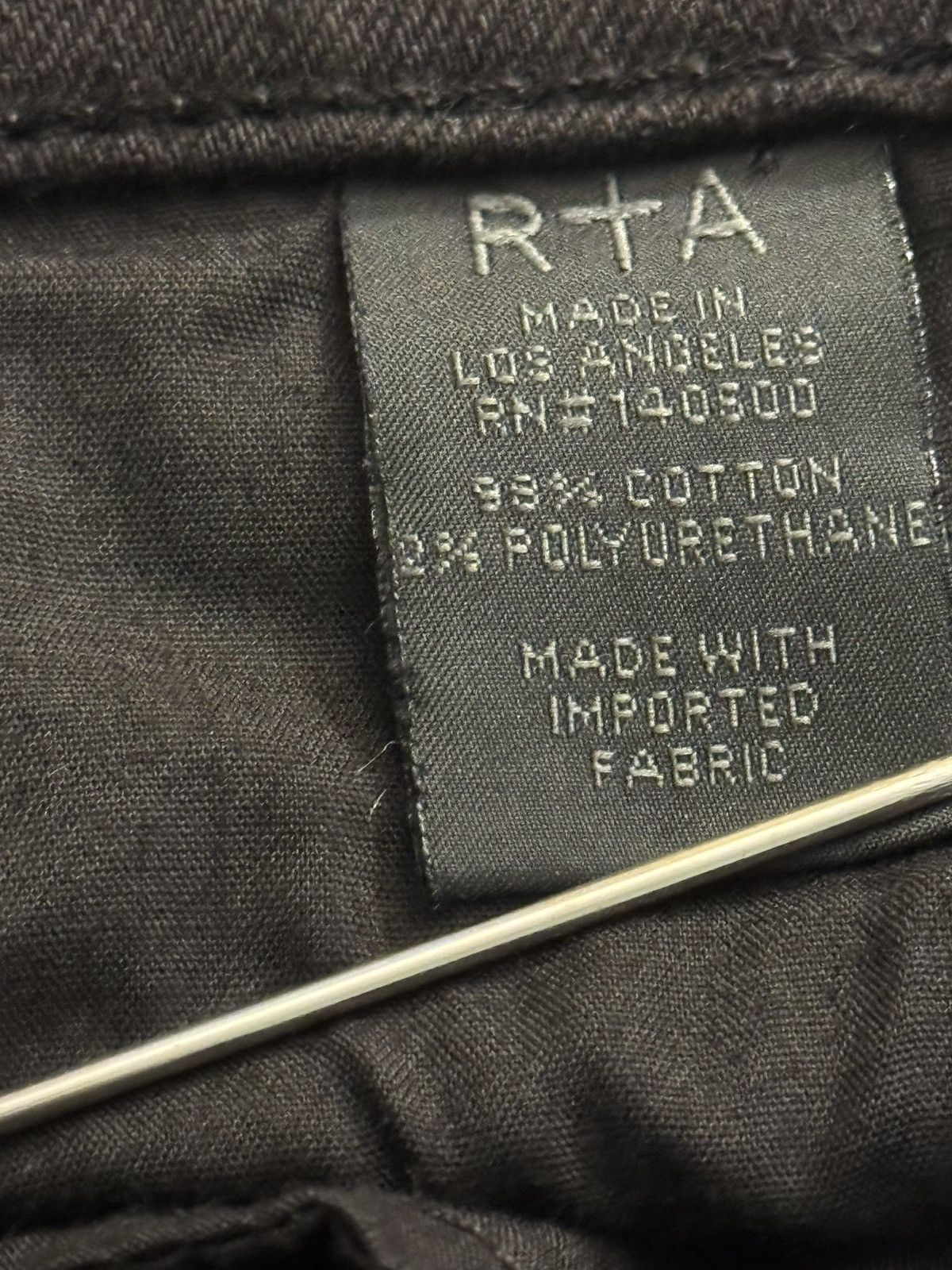 Rta RtA DENIM JEANS Size US 29 - 7 Thumbnail
