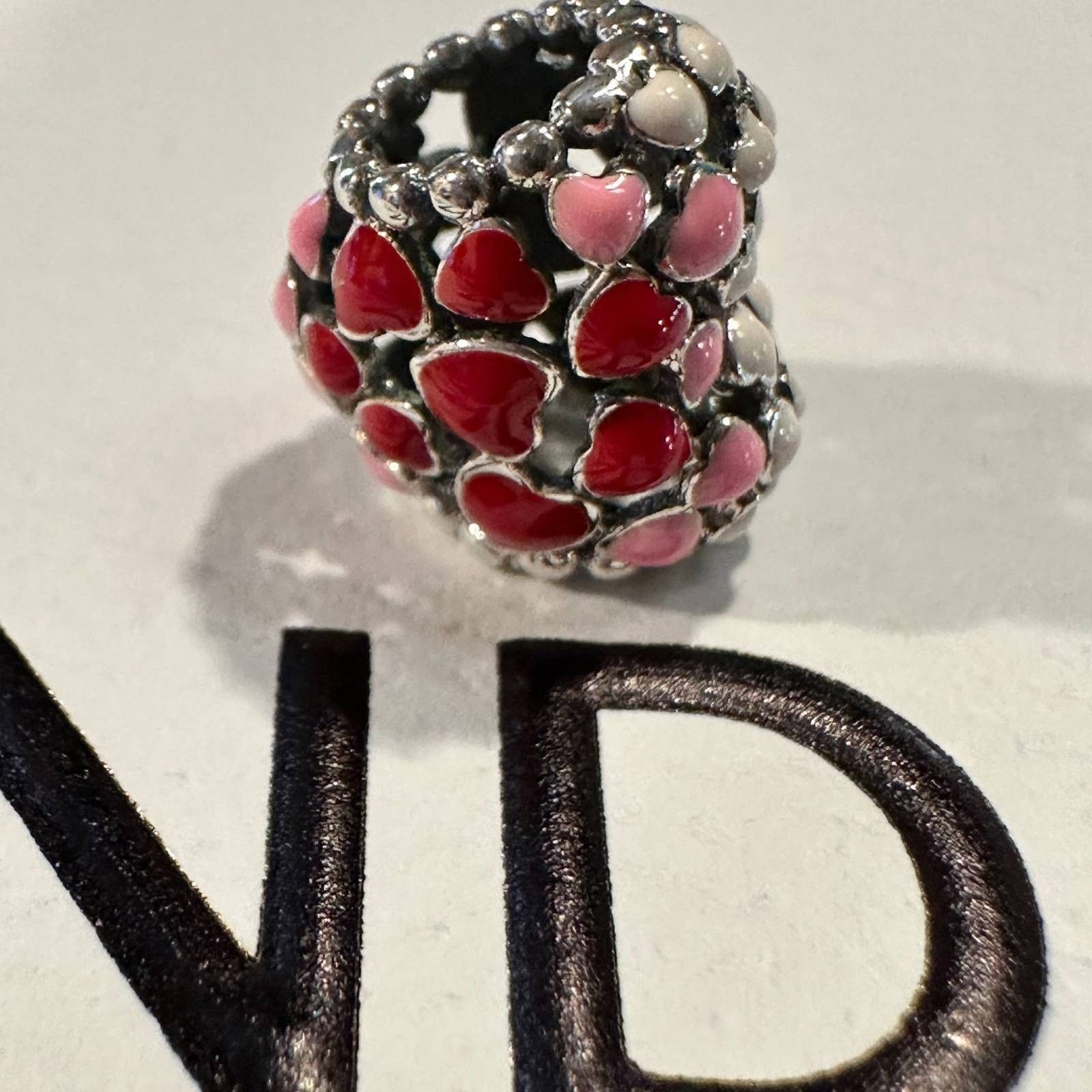 pandora Authentic PANDORA Burst of Love Heart Valentine Charm #79655 Size ONE SIZE - 5 Thumbnail